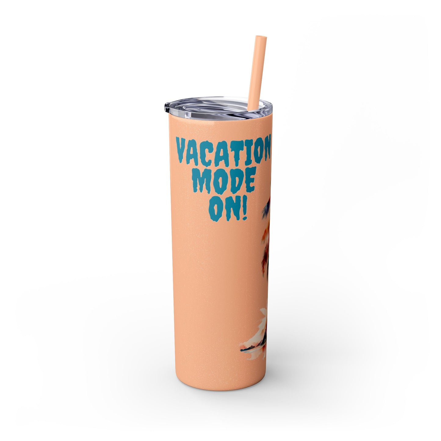 Skinny Tumbler with Straw, 20oz
