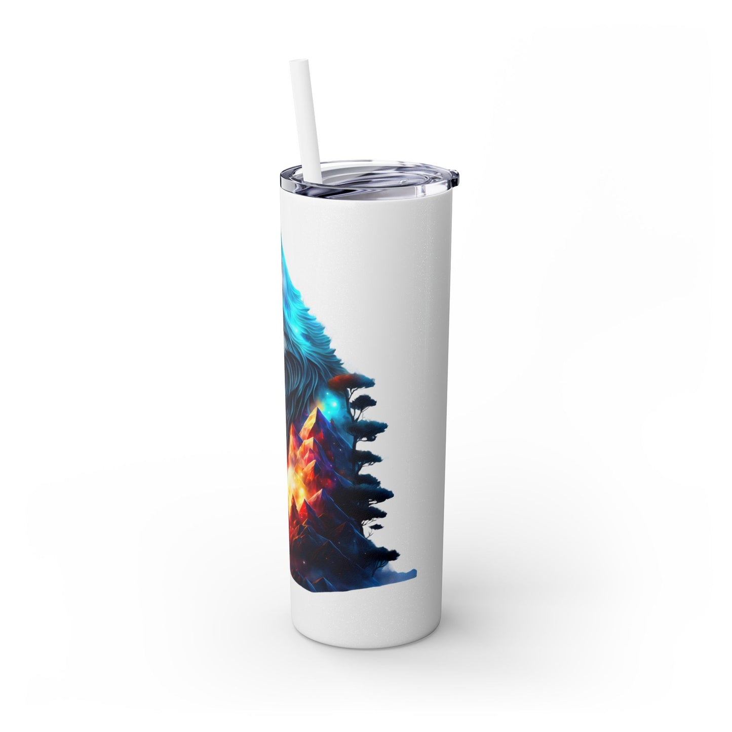 Skinny Tumbler with Straw, 20oz