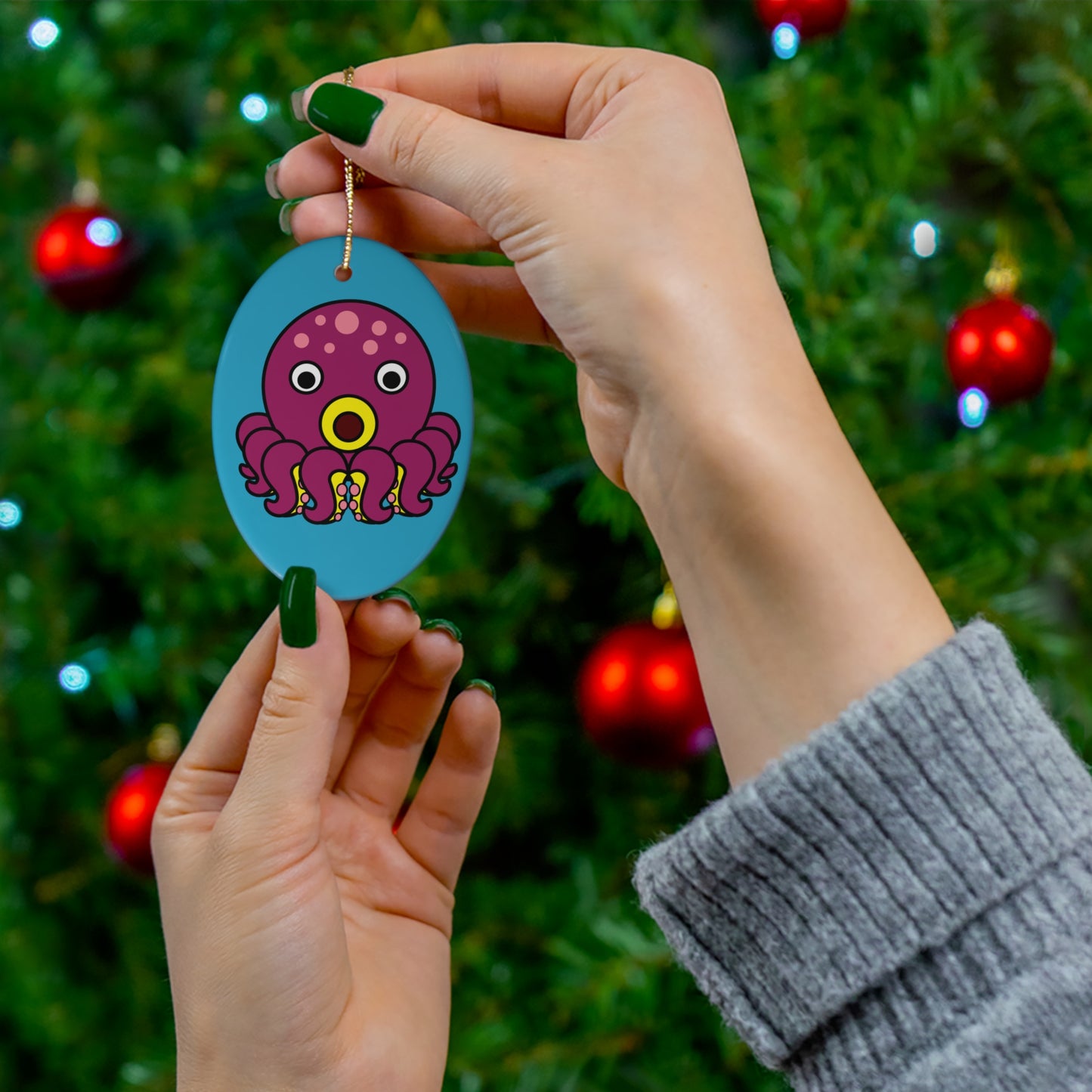 Ceramic Ornament, 1-Pack