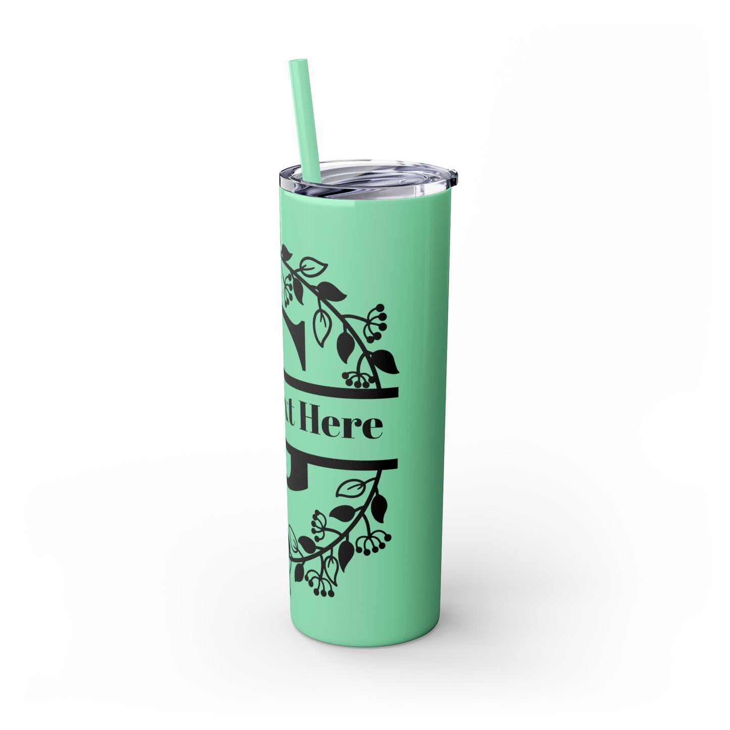 Skinny Tumbler with Straw, 20oz