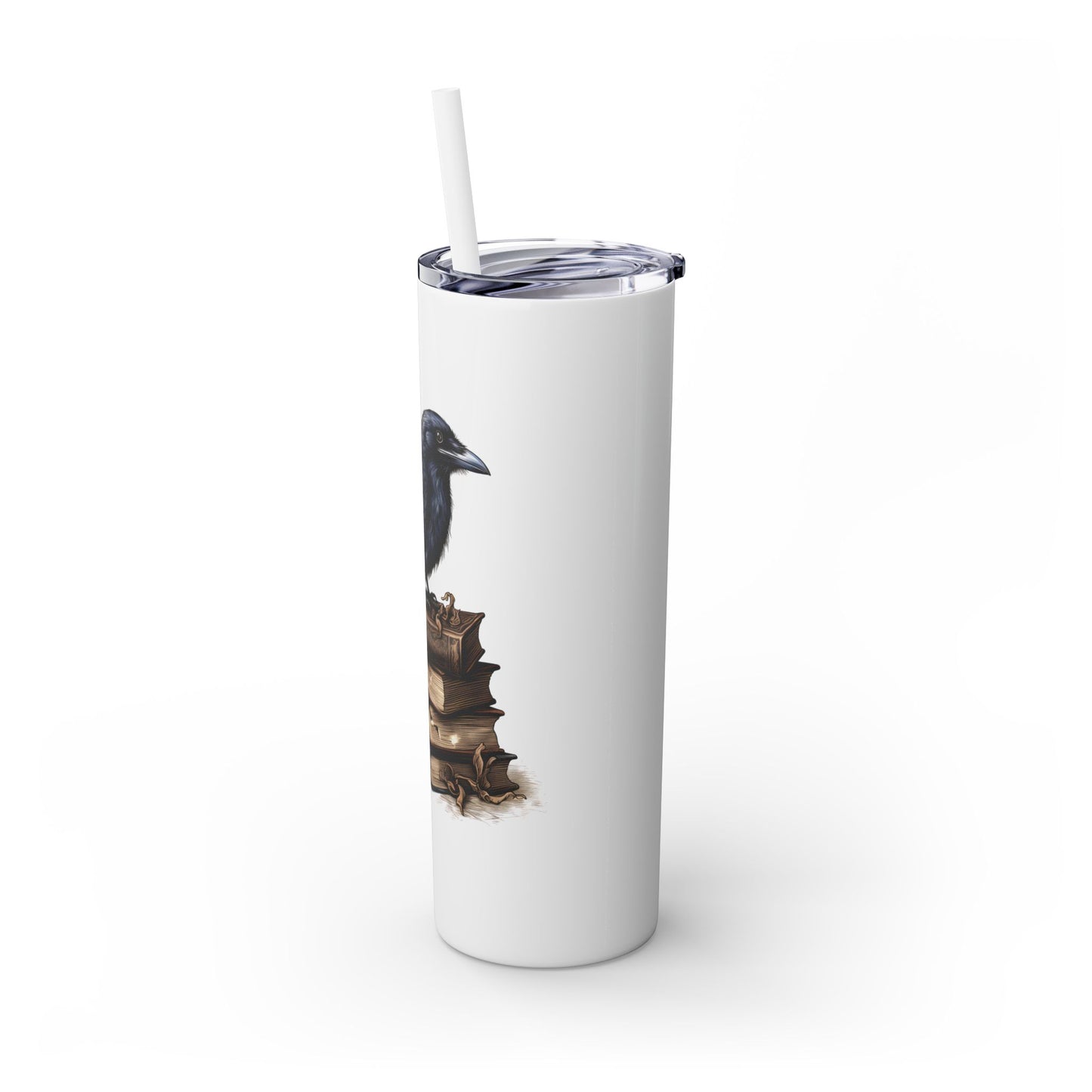 Skinny Tumbler with Straw, 20oz