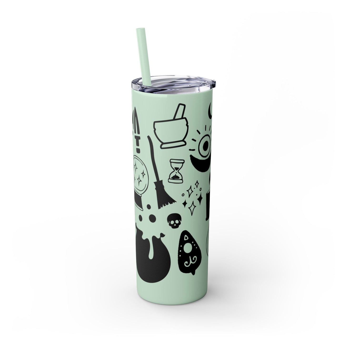 Skinny Tumbler with Straw, 20oz