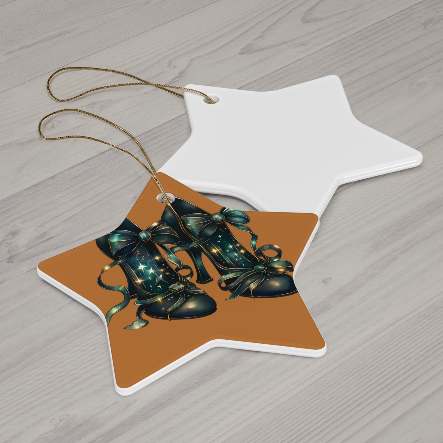 Ceramic Ornament, 4 Shapes
