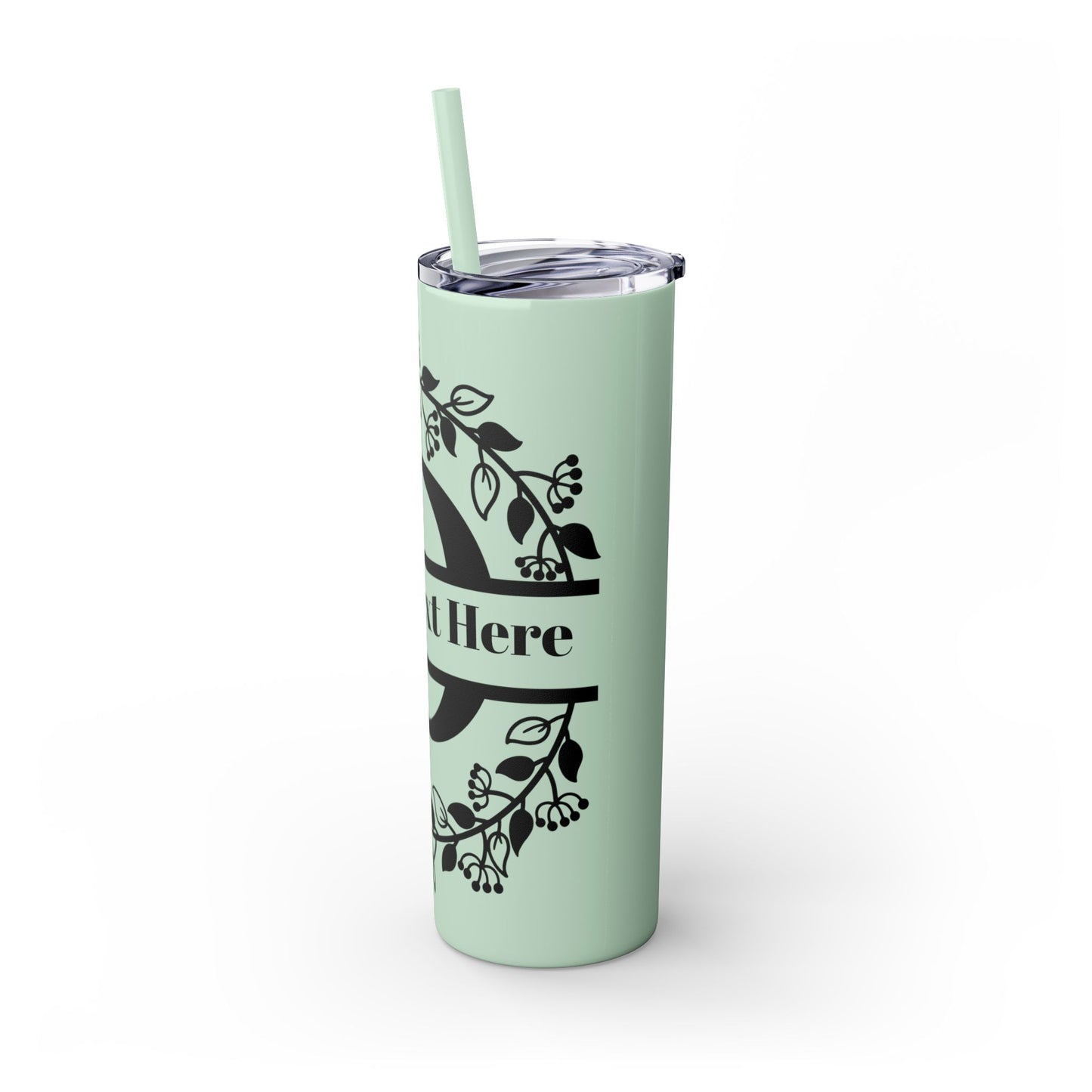 Skinny Tumbler with Straw, 20oz