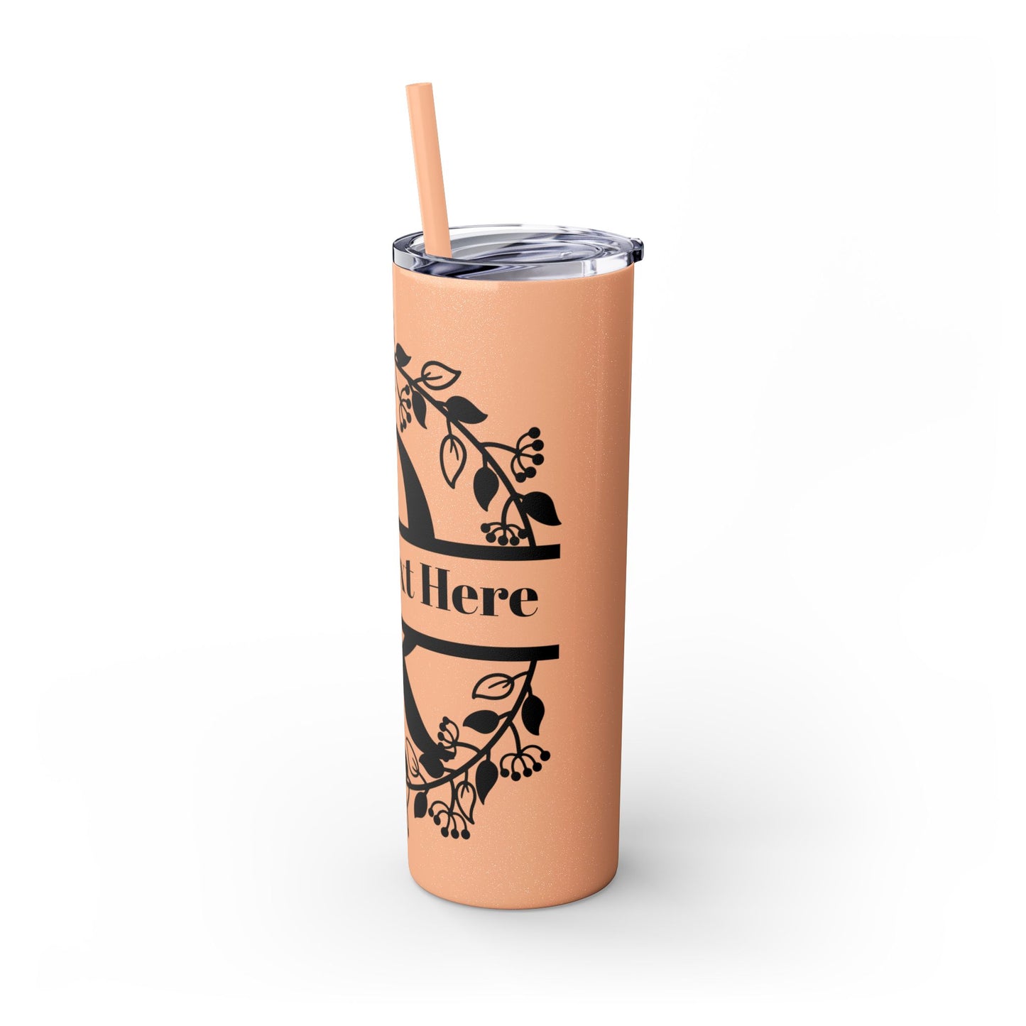 Skinny Tumbler with Straw, 20oz
