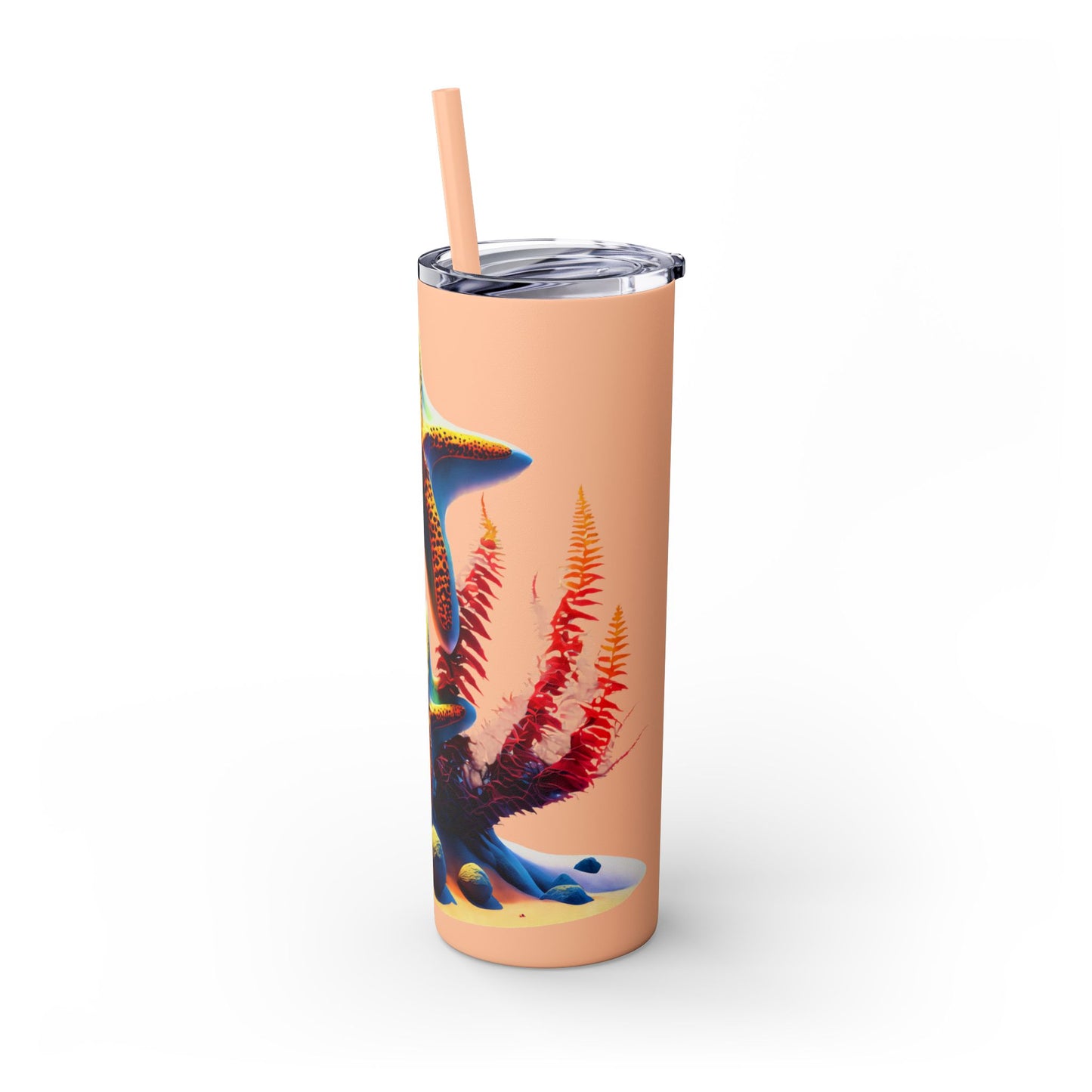 Skinny Tumbler with Straw, 20oz