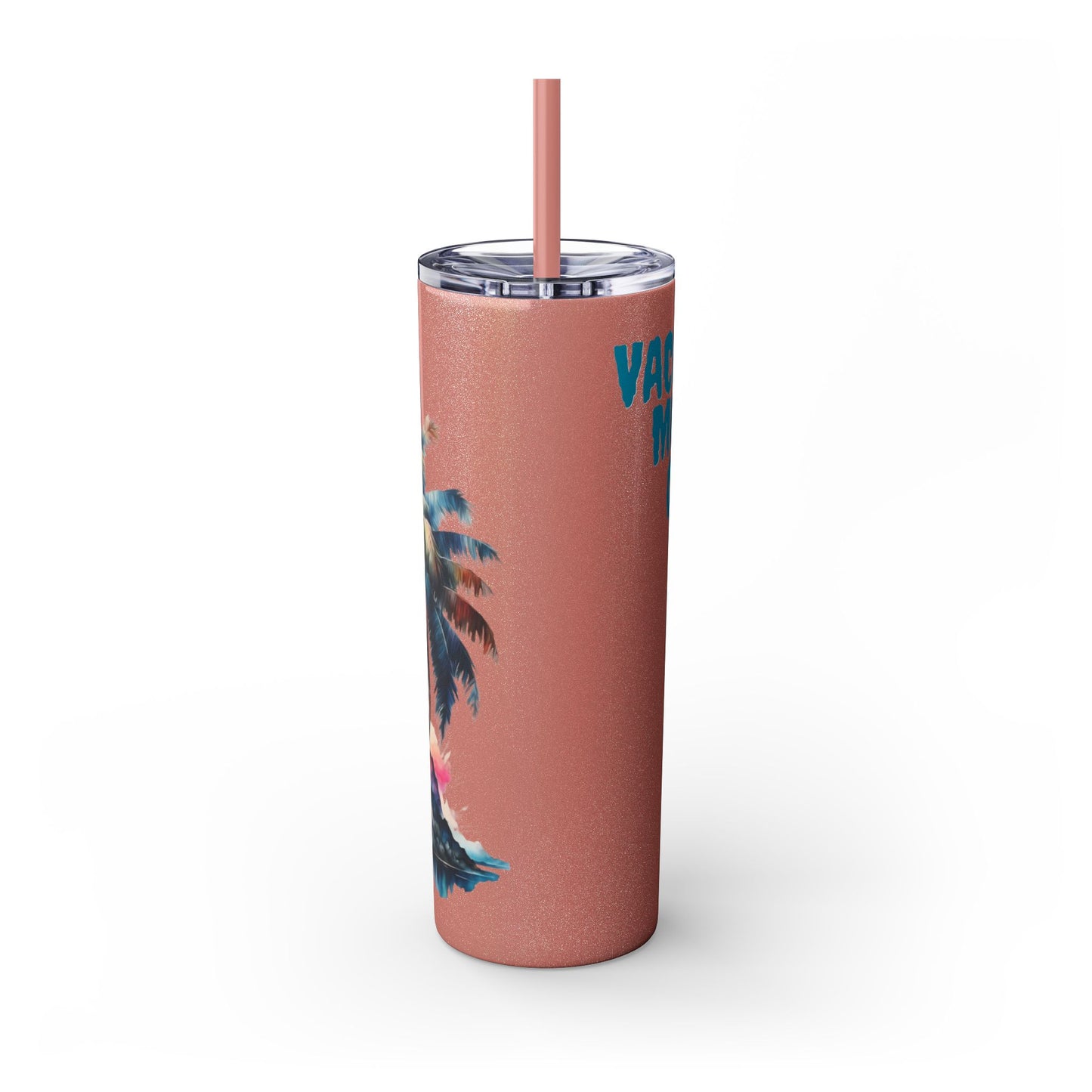 Skinny Tumbler with Straw, 20oz