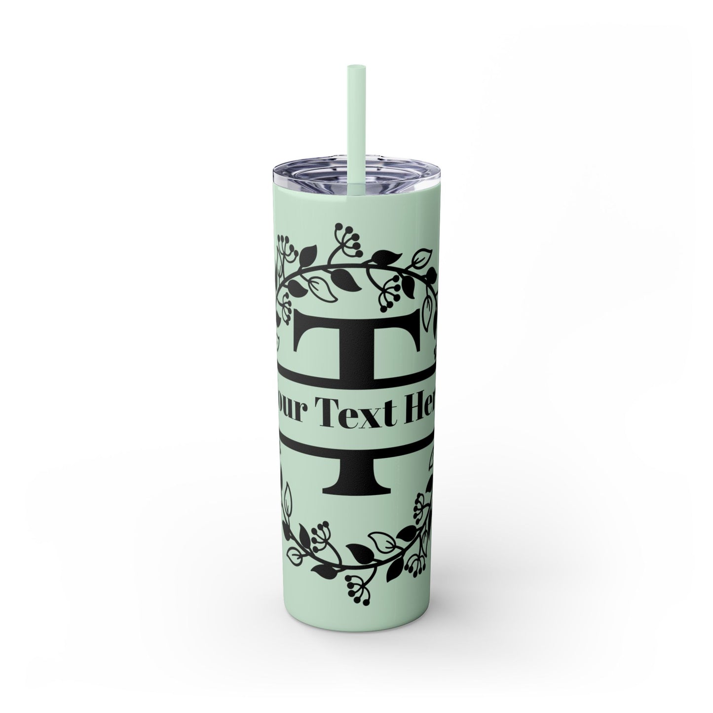 Skinny Tumbler with Straw, 20oz