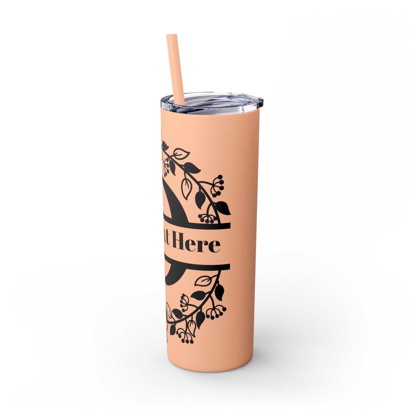 Skinny Tumbler with Straw, 20oz