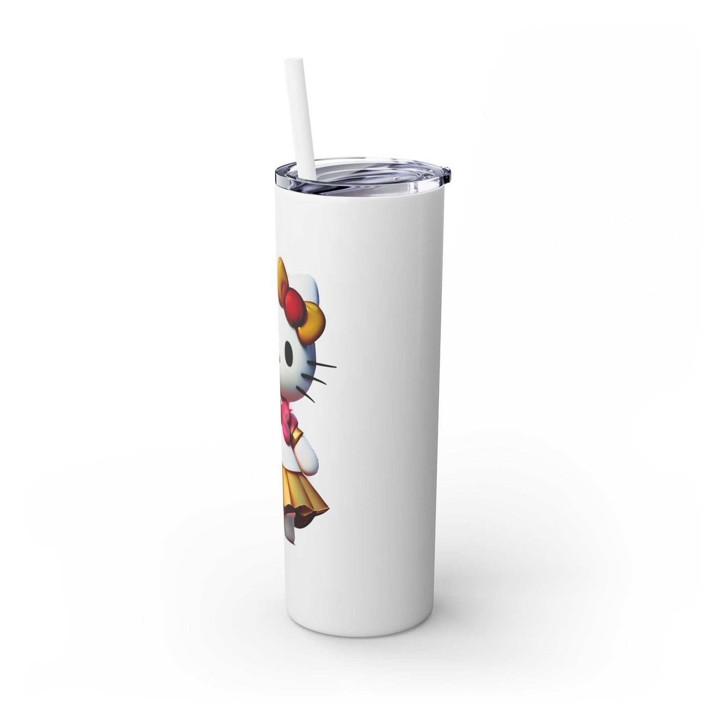 Skinny Tumbler with Straw, 20oz