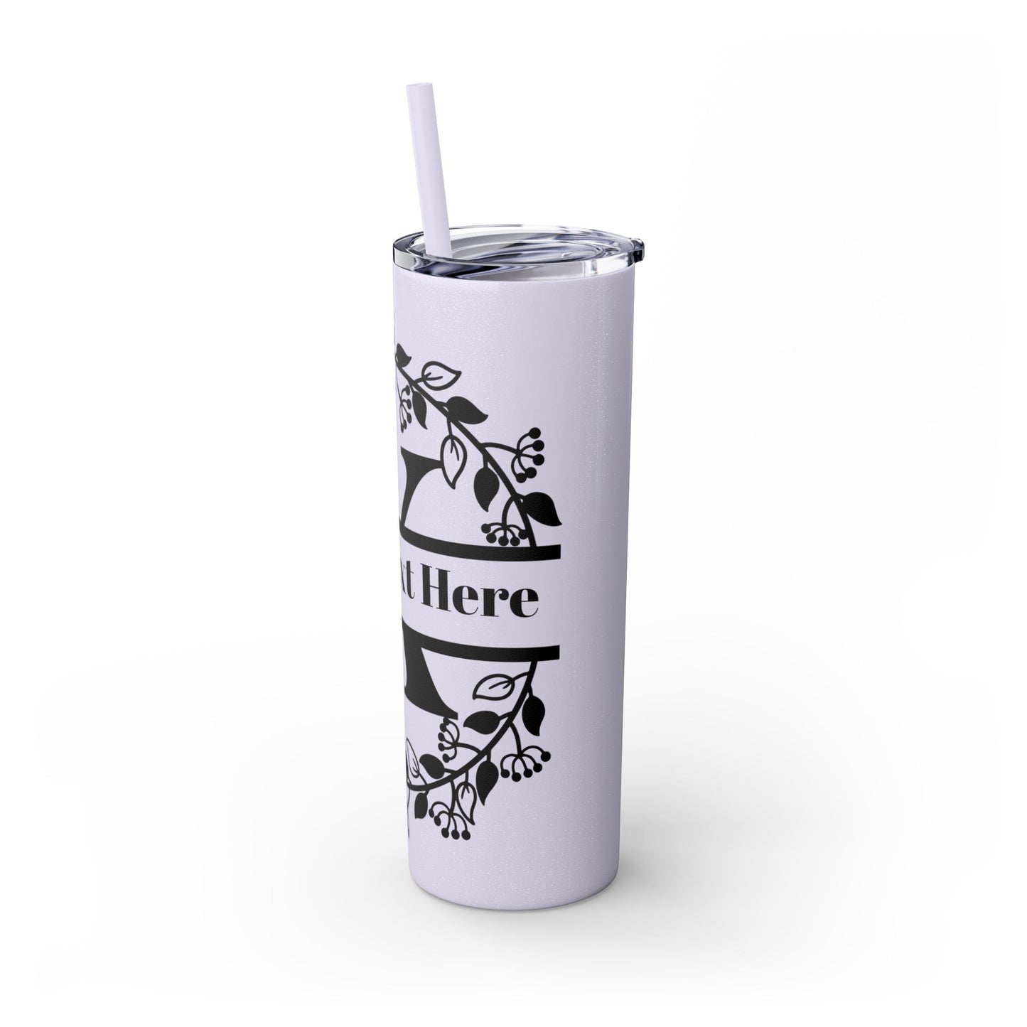 Skinny Tumbler with Straw, 20oz