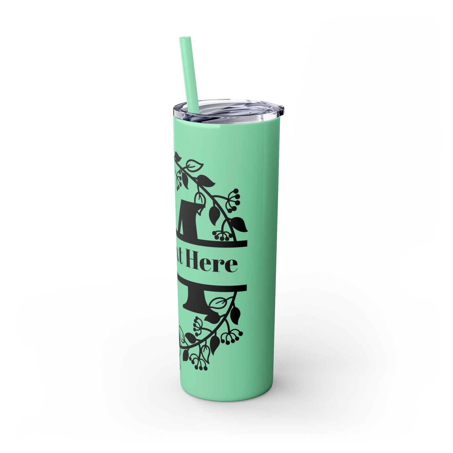 Skinny Tumbler with Straw, 20oz