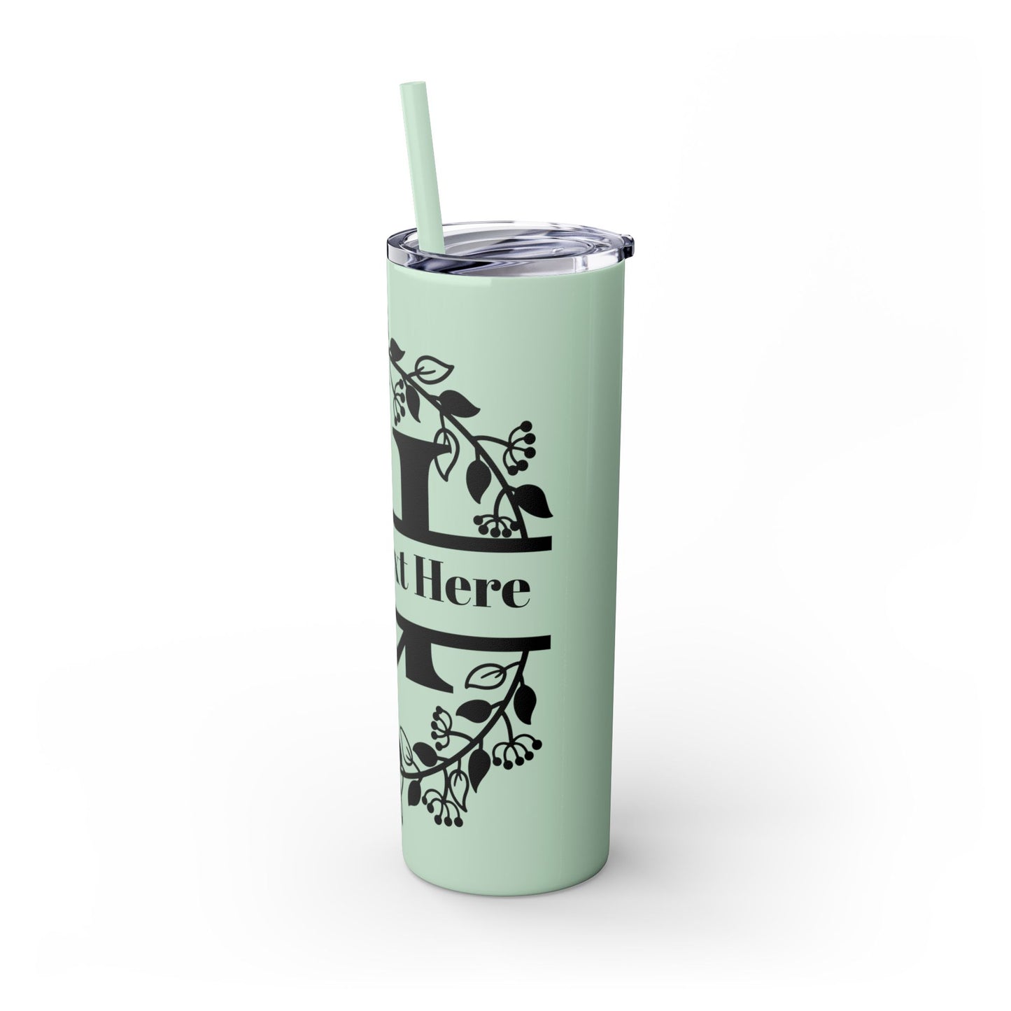 Skinny Tumbler with Straw, 20oz