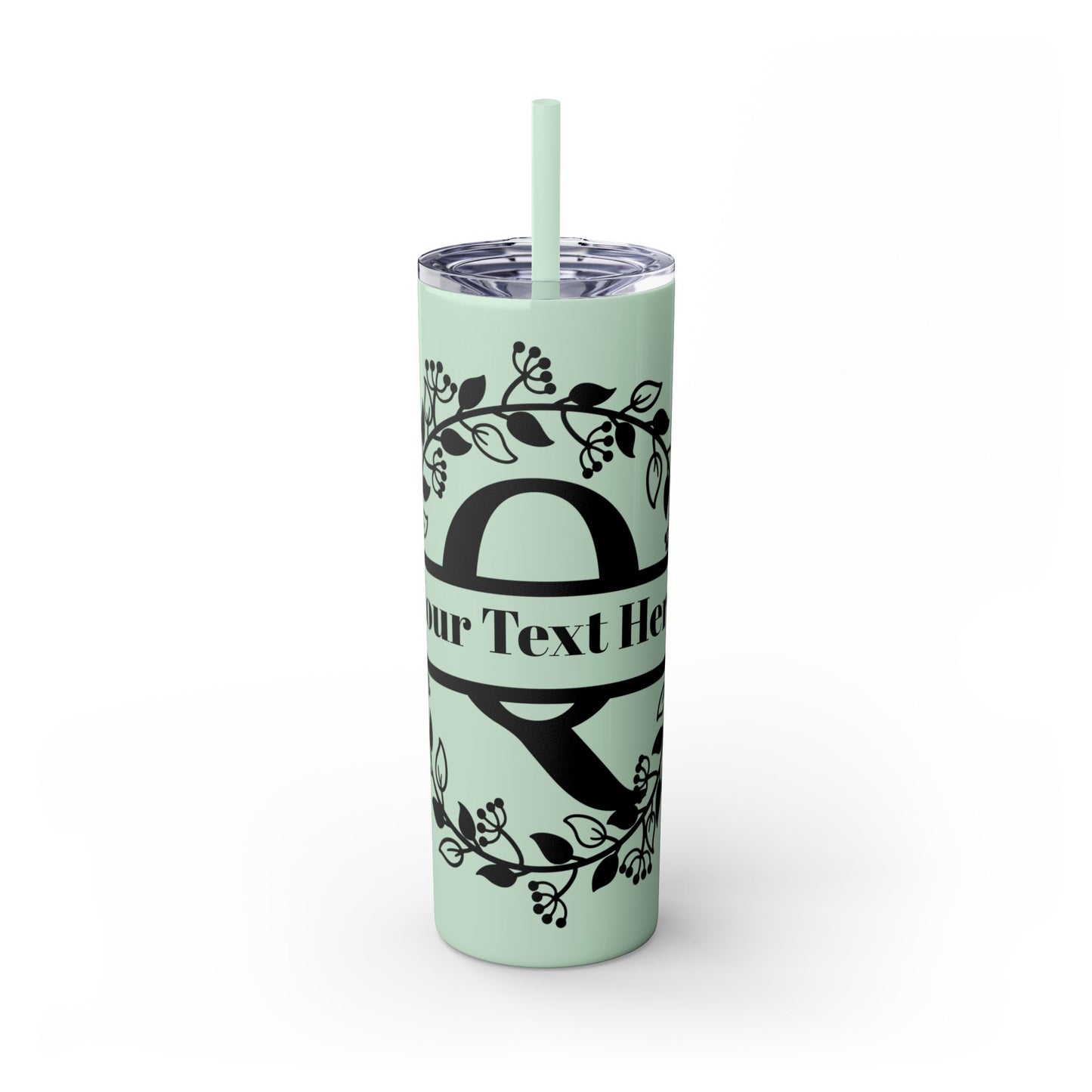 Skinny Tumbler with Straw, 20oz