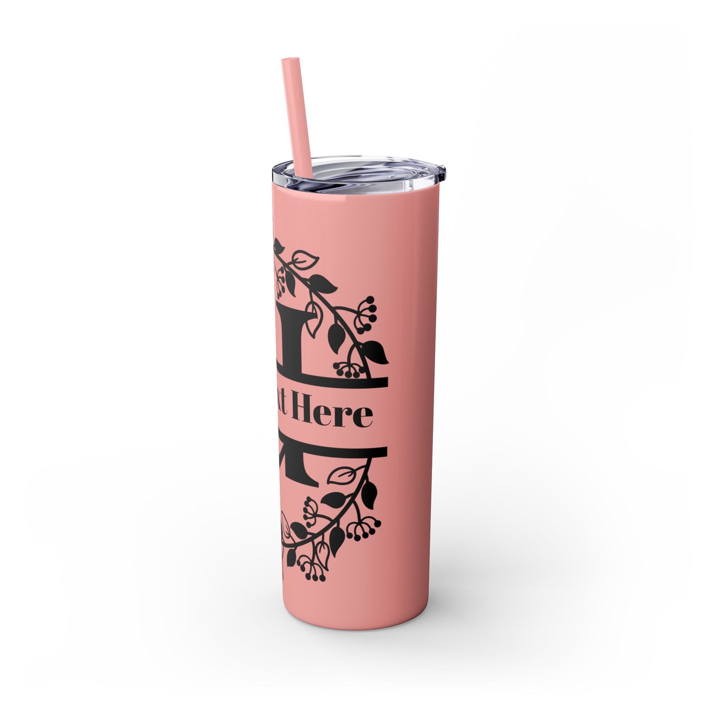Skinny Tumbler with Straw, 20oz