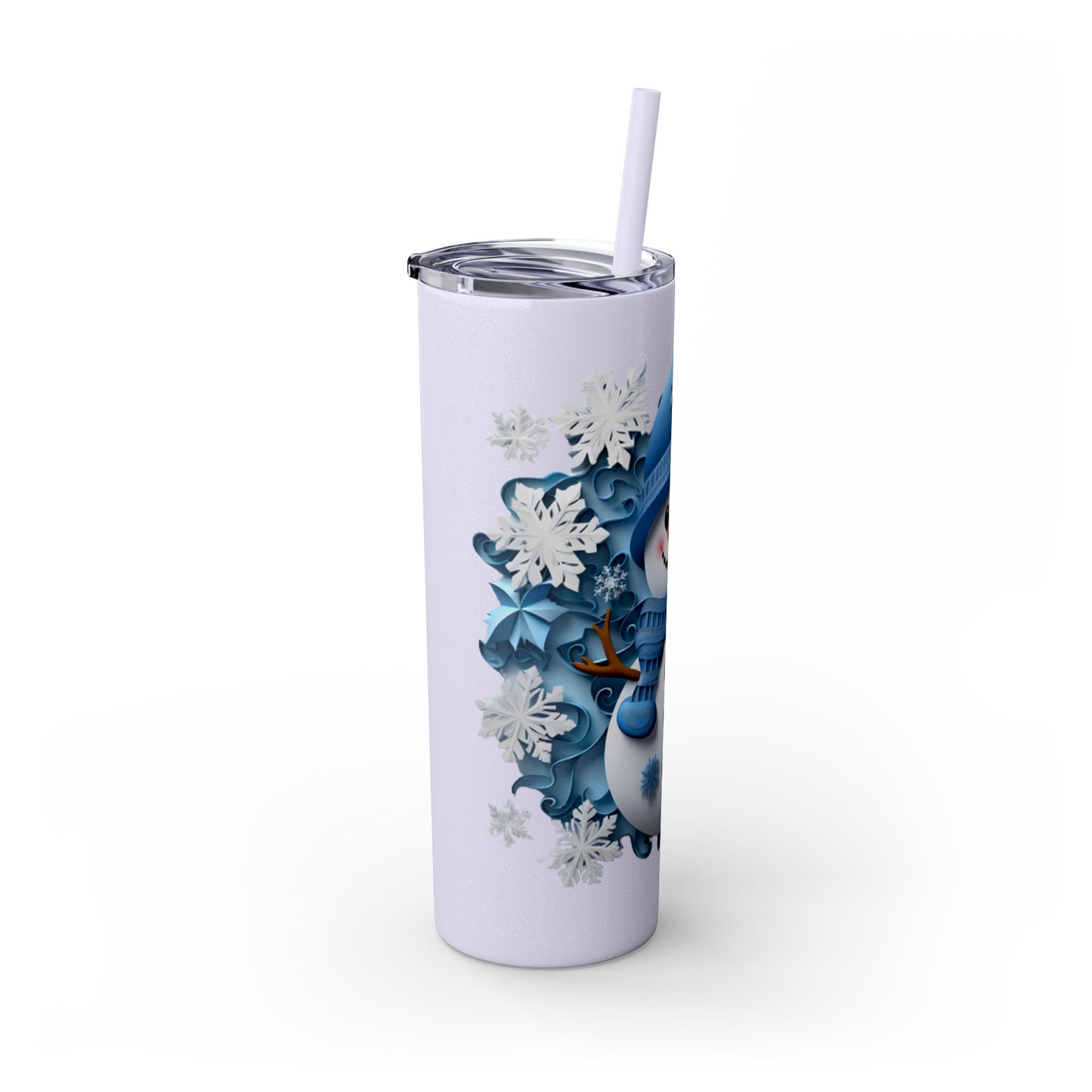 Skinny Tumbler with Straw, 20oz