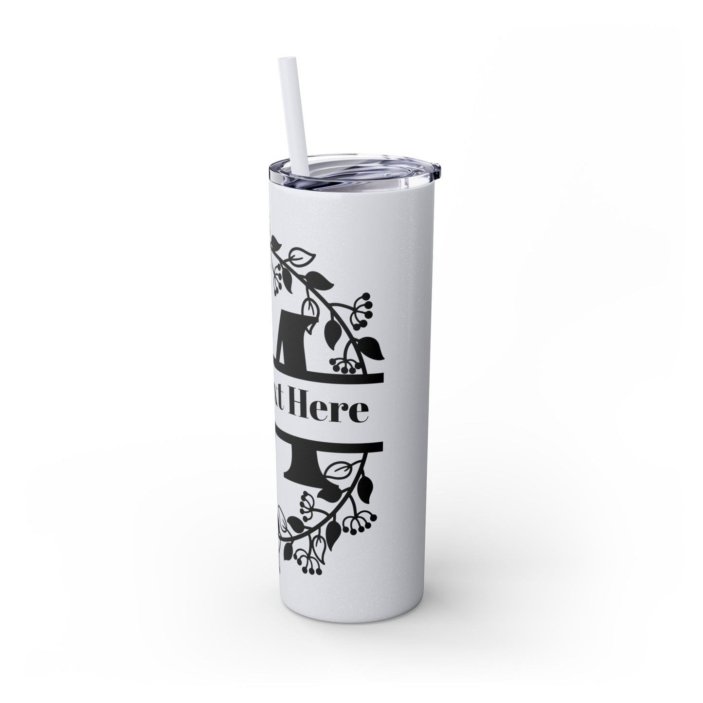Skinny Tumbler with Straw, 20oz