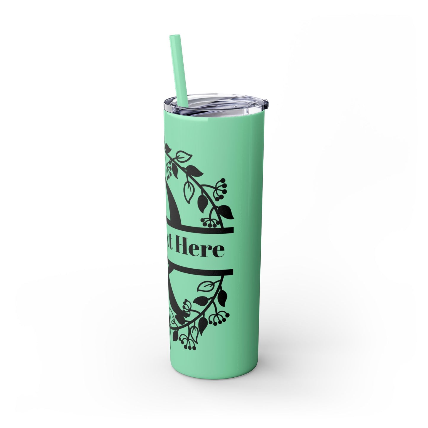 Skinny Tumbler with Straw, 20oz