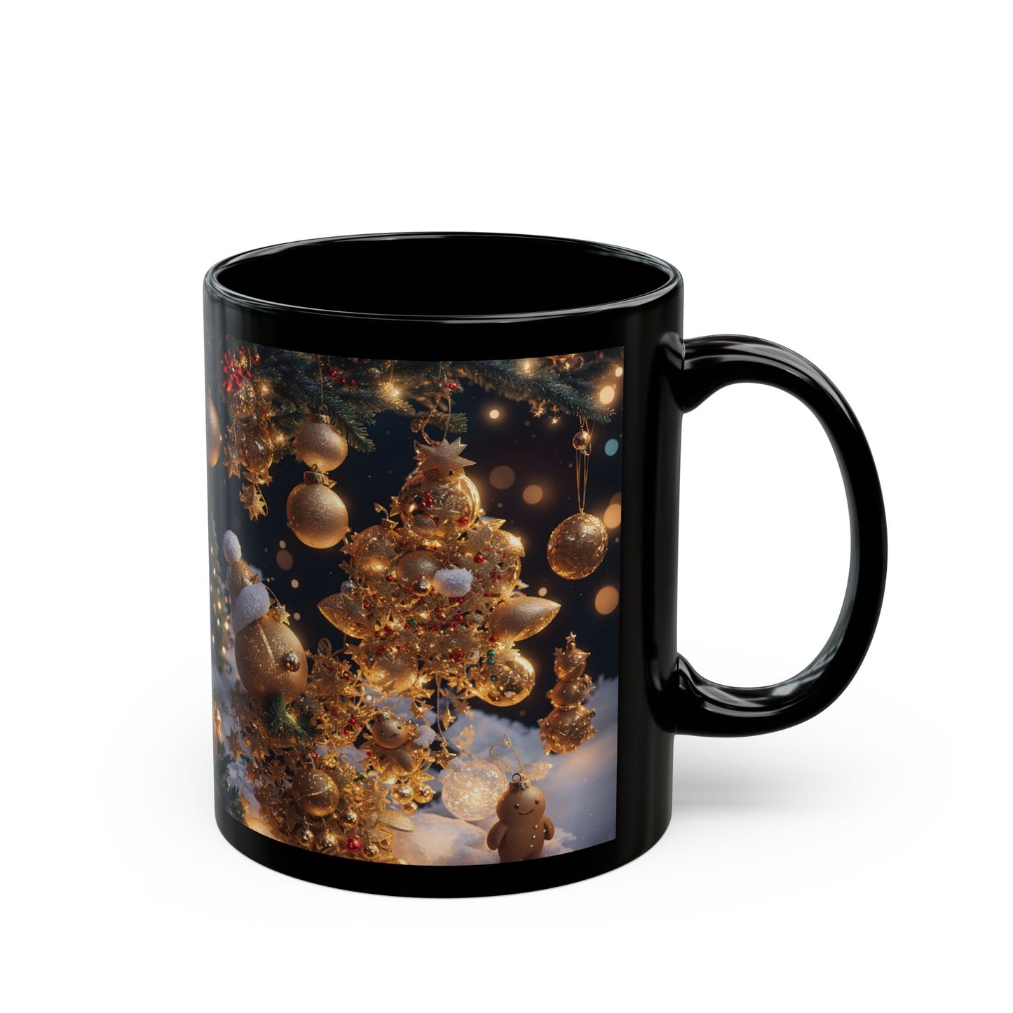 11oz Black Mug