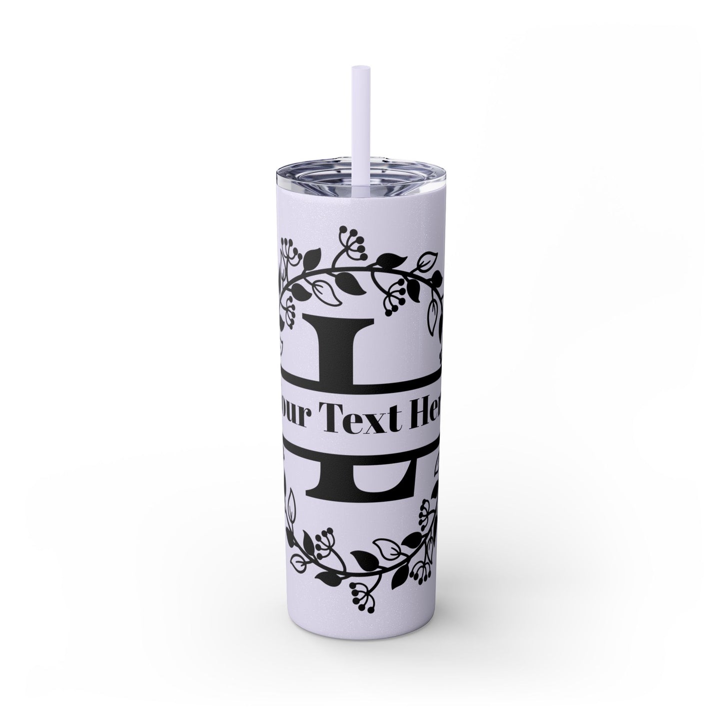 Skinny Tumbler with Straw, 20oz
