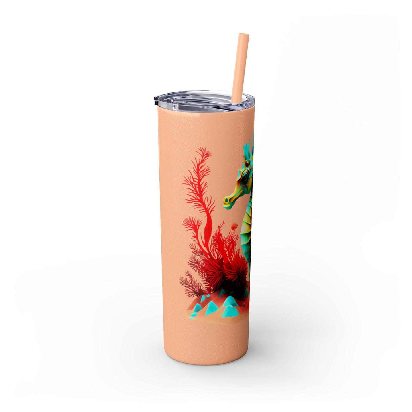 Skinny Tumbler with Straw, 20oz