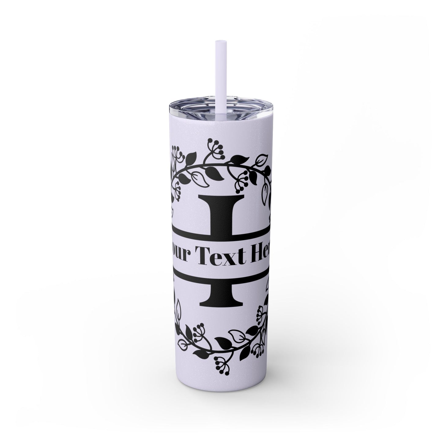 Skinny Tumbler with Straw, 20oz
