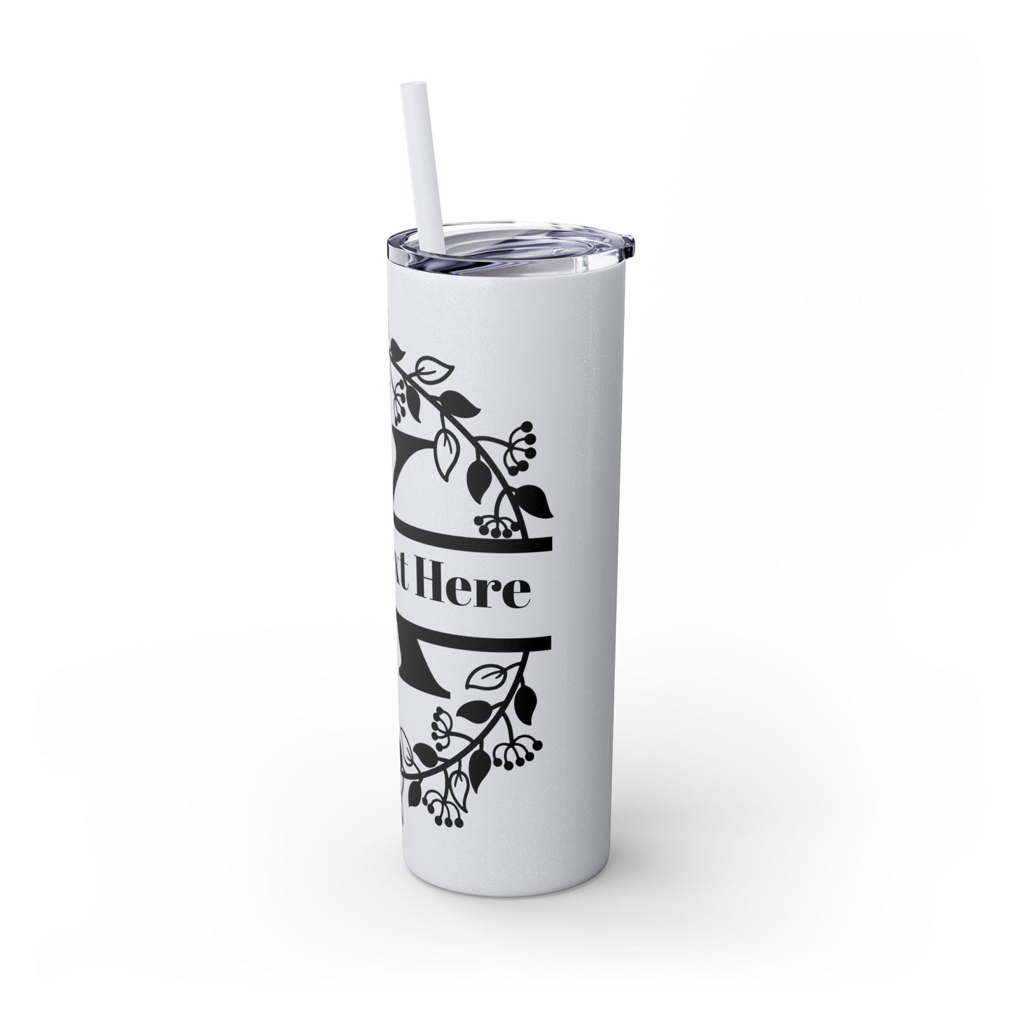 Skinny Tumbler with Straw, 20oz