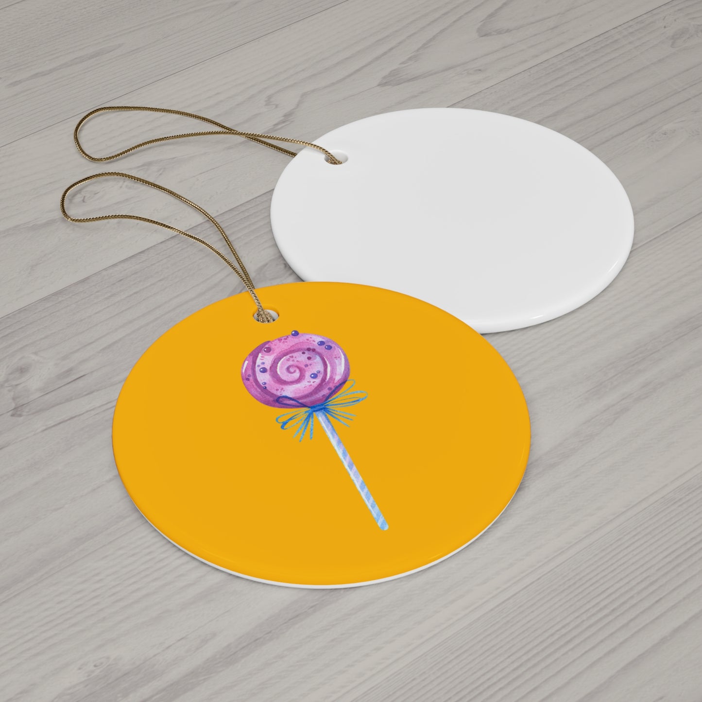 Ceramic Ornament, 4 Shapes