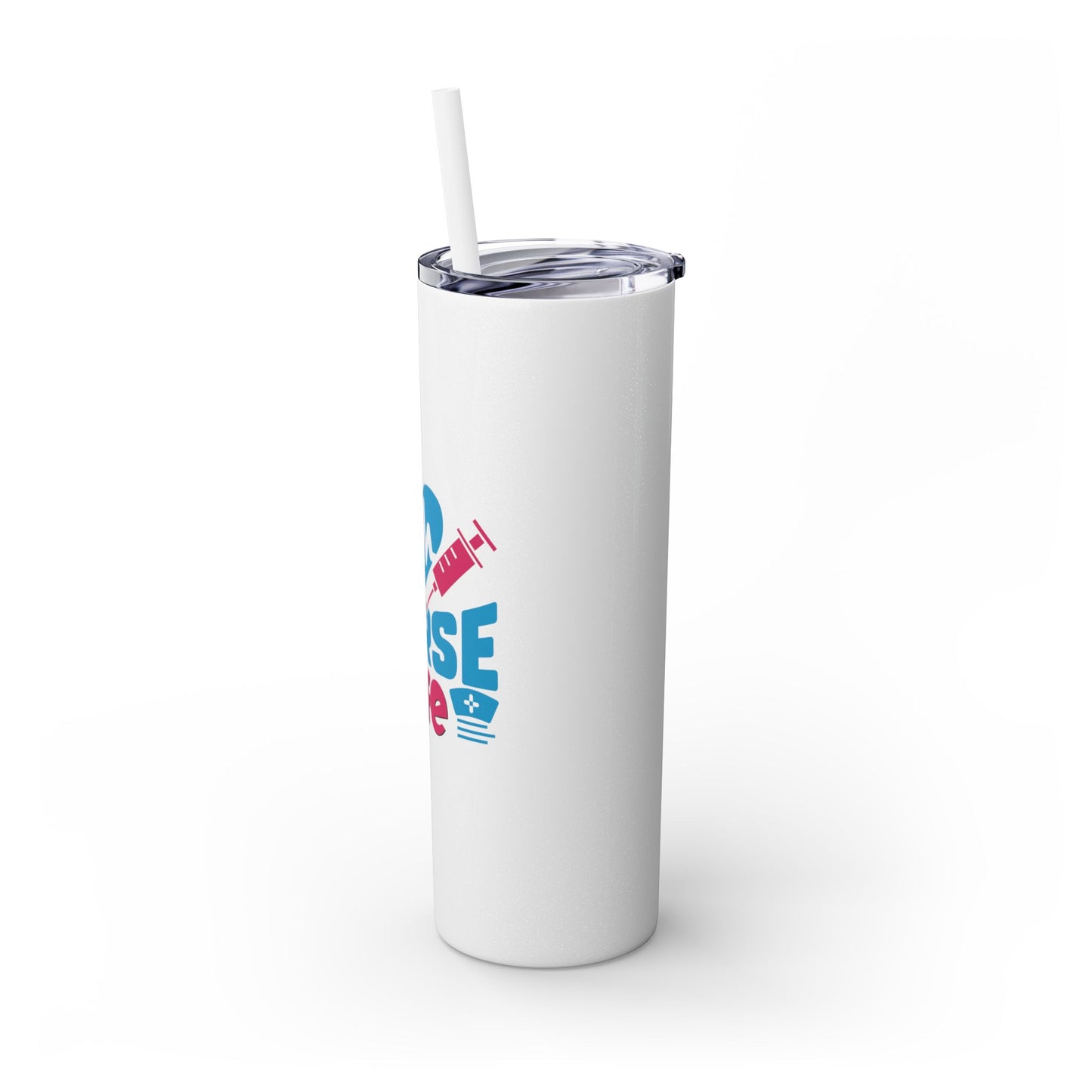 Skinny Tumbler with Straw, 20oz