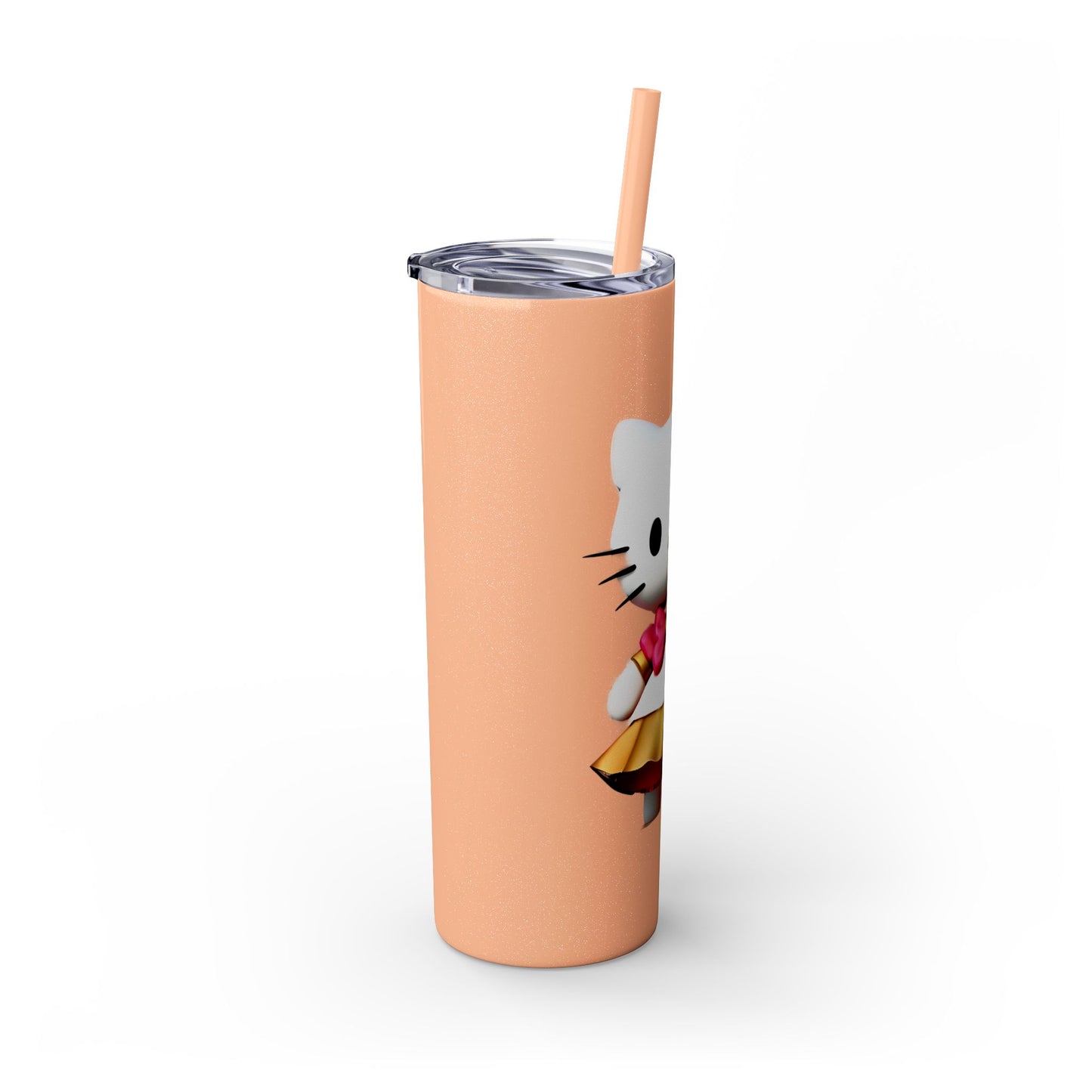 Skinny Tumbler with Straw, 20oz