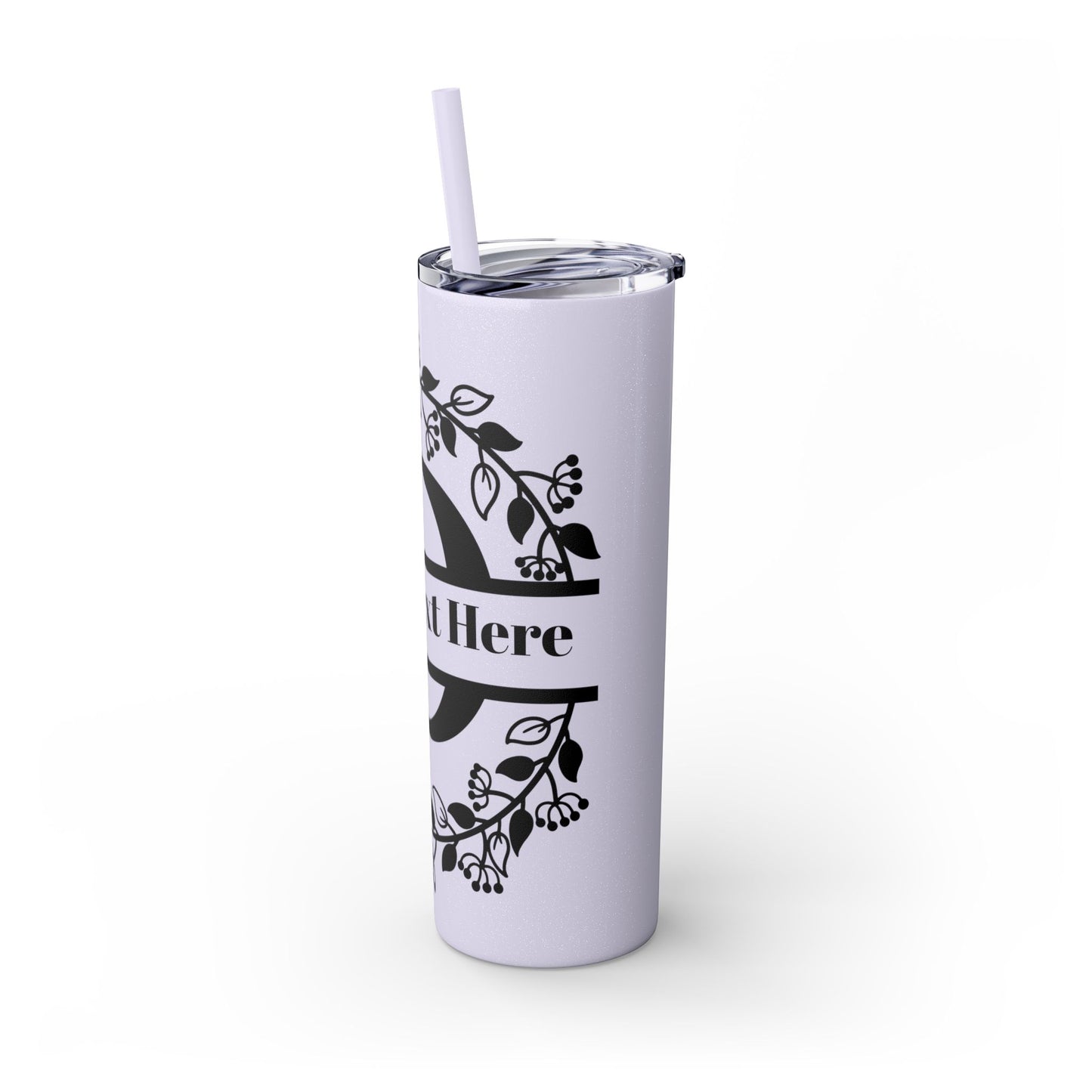 Skinny Tumbler with Straw, 20oz