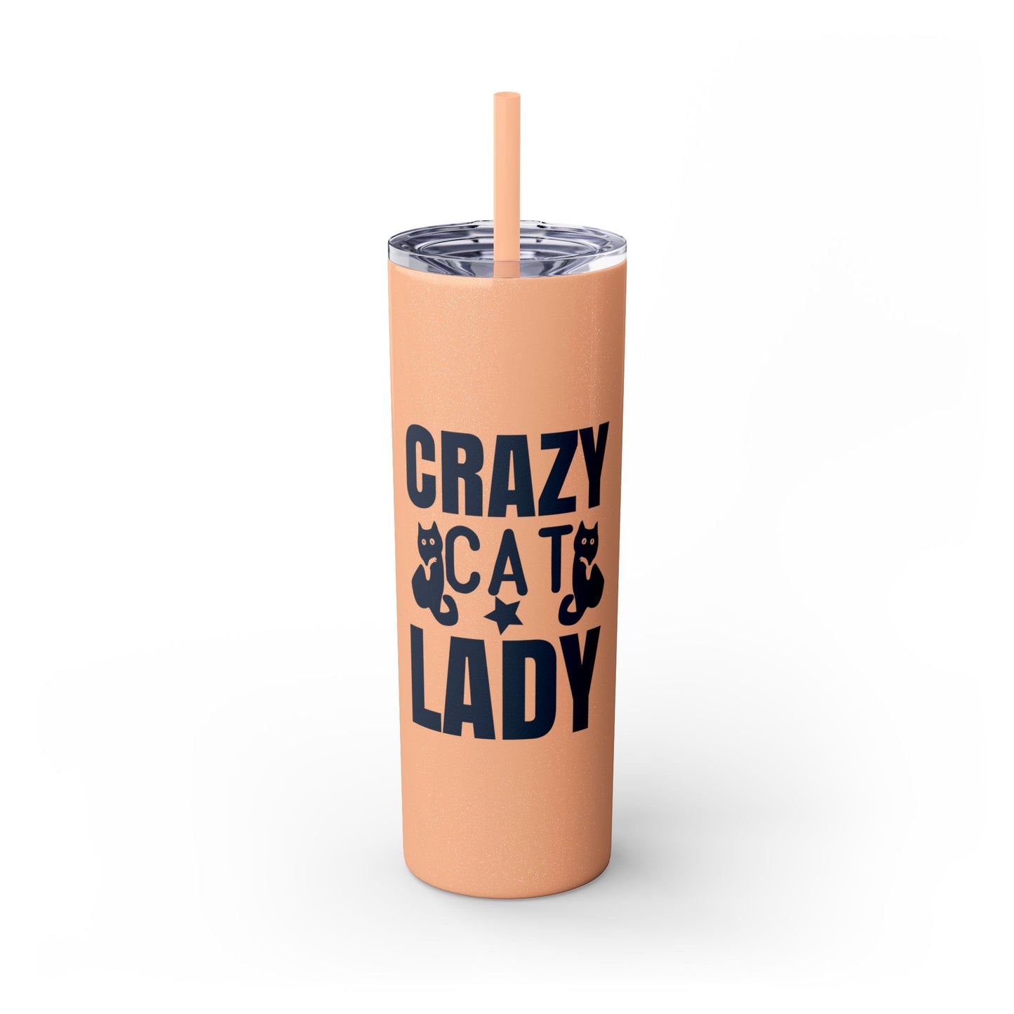 Skinny Tumbler with Straw, 20oz
