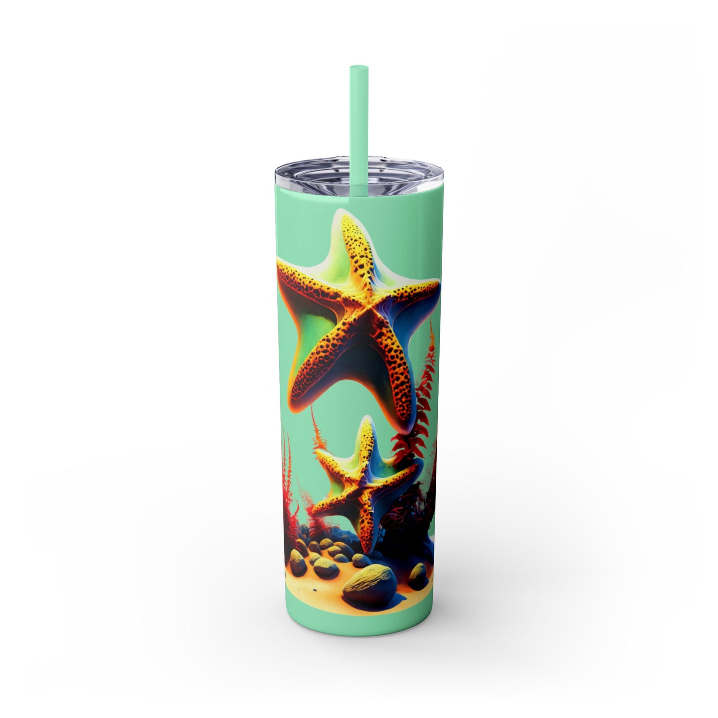 Skinny Tumbler with Straw, 20oz