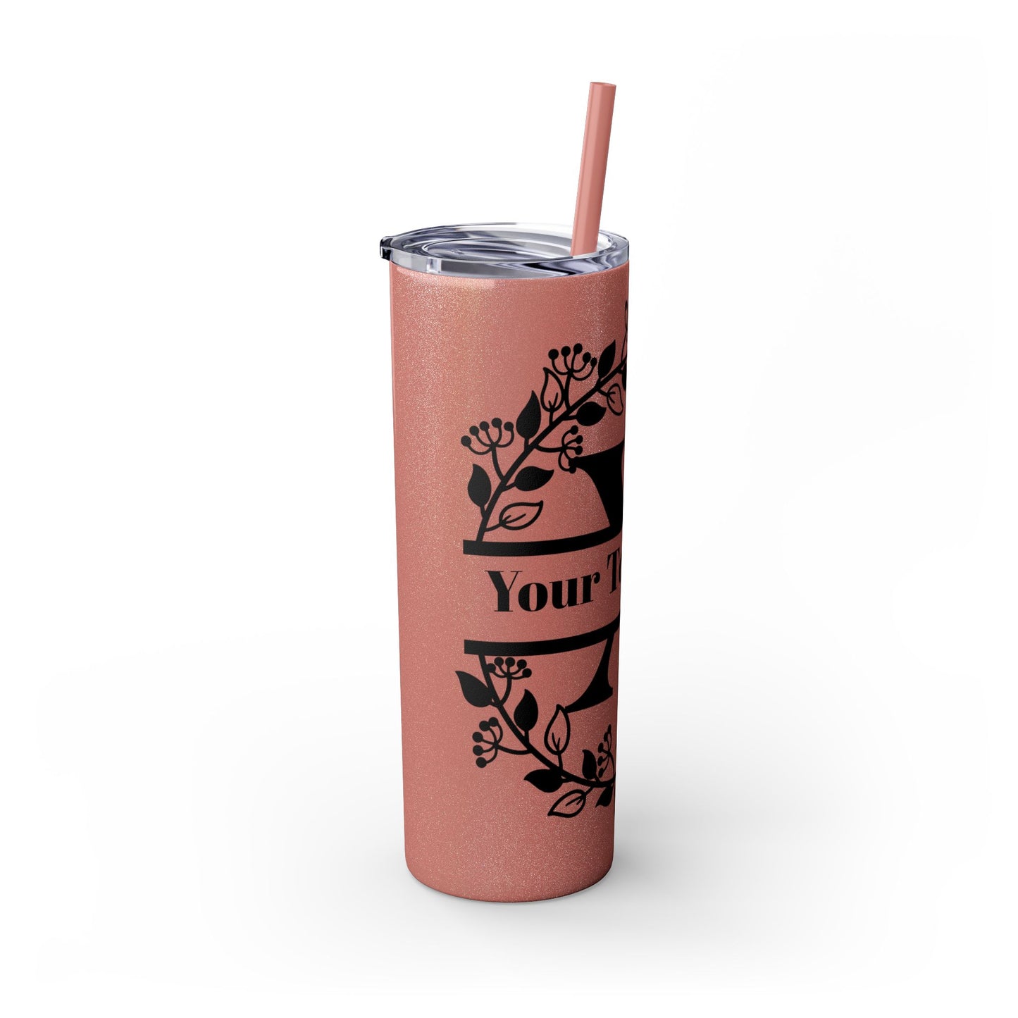 Skinny Tumbler with Straw, 20oz