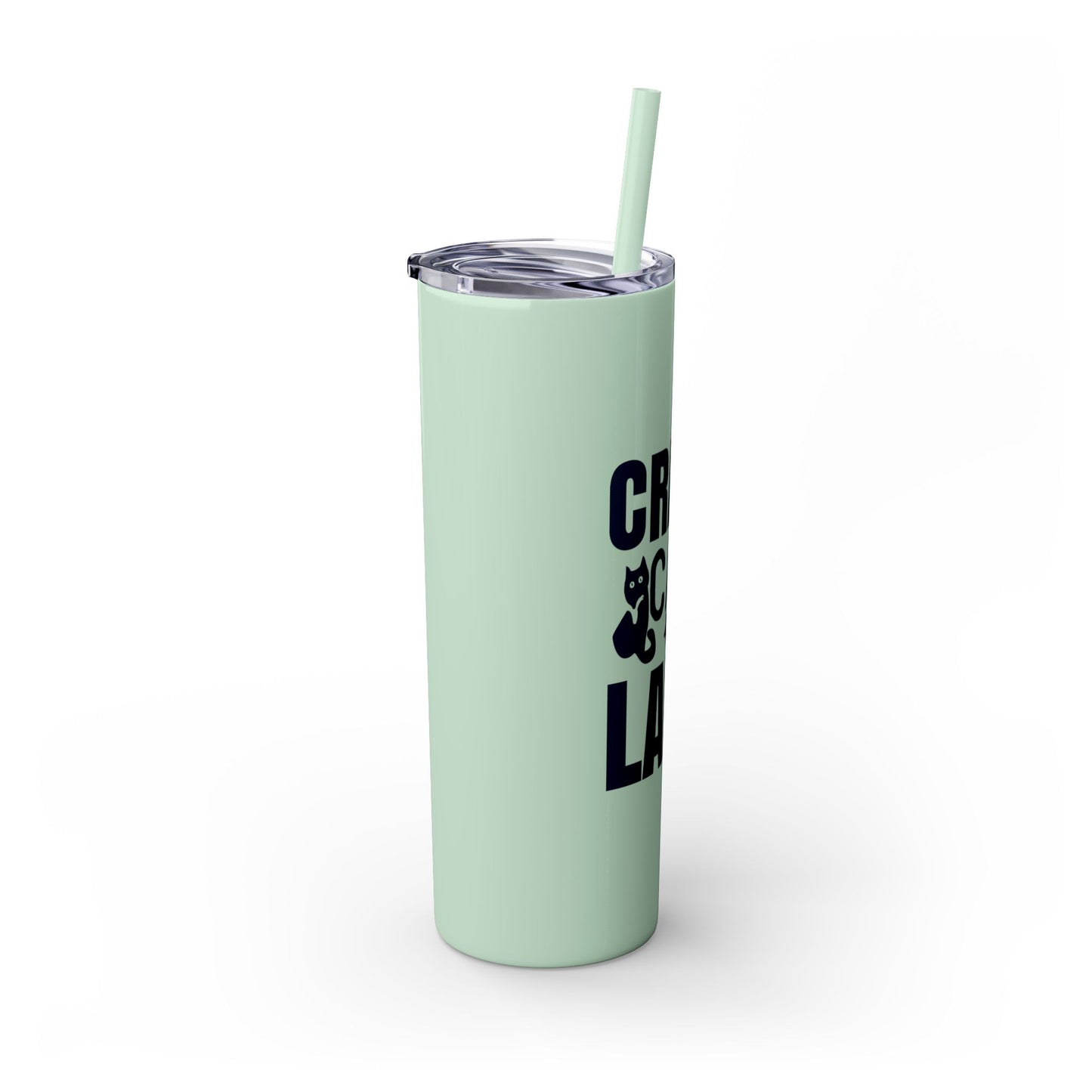 Skinny Tumbler with Straw, 20oz