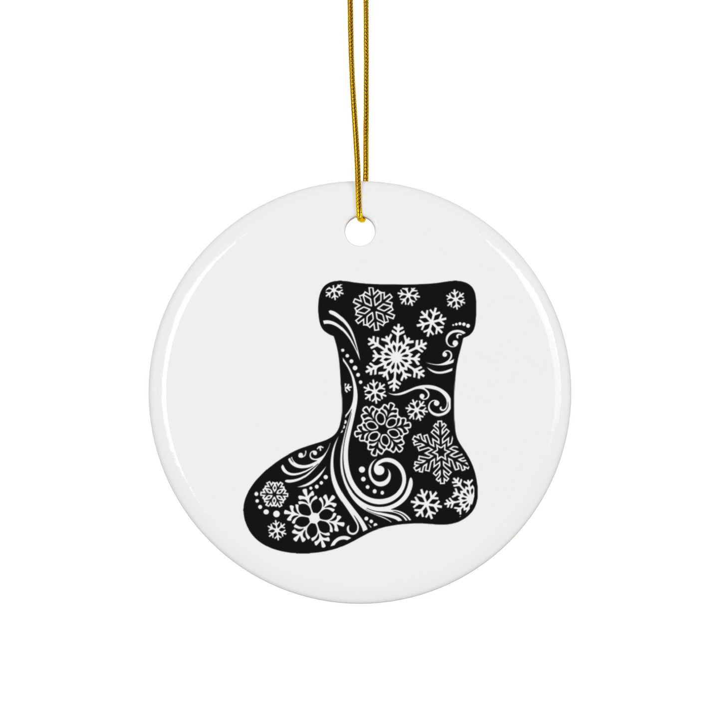 Ceramic Ornament, 4 Shapes