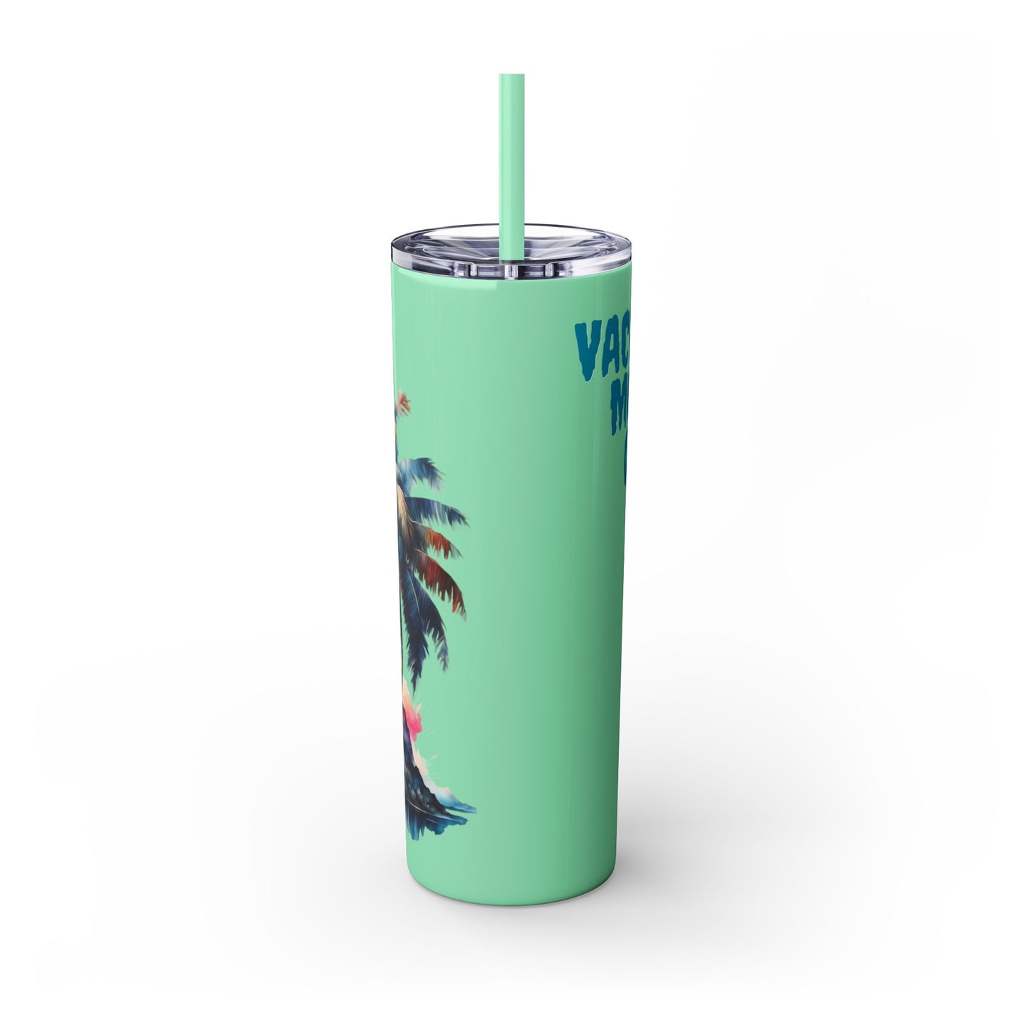 Skinny Tumbler with Straw, 20oz