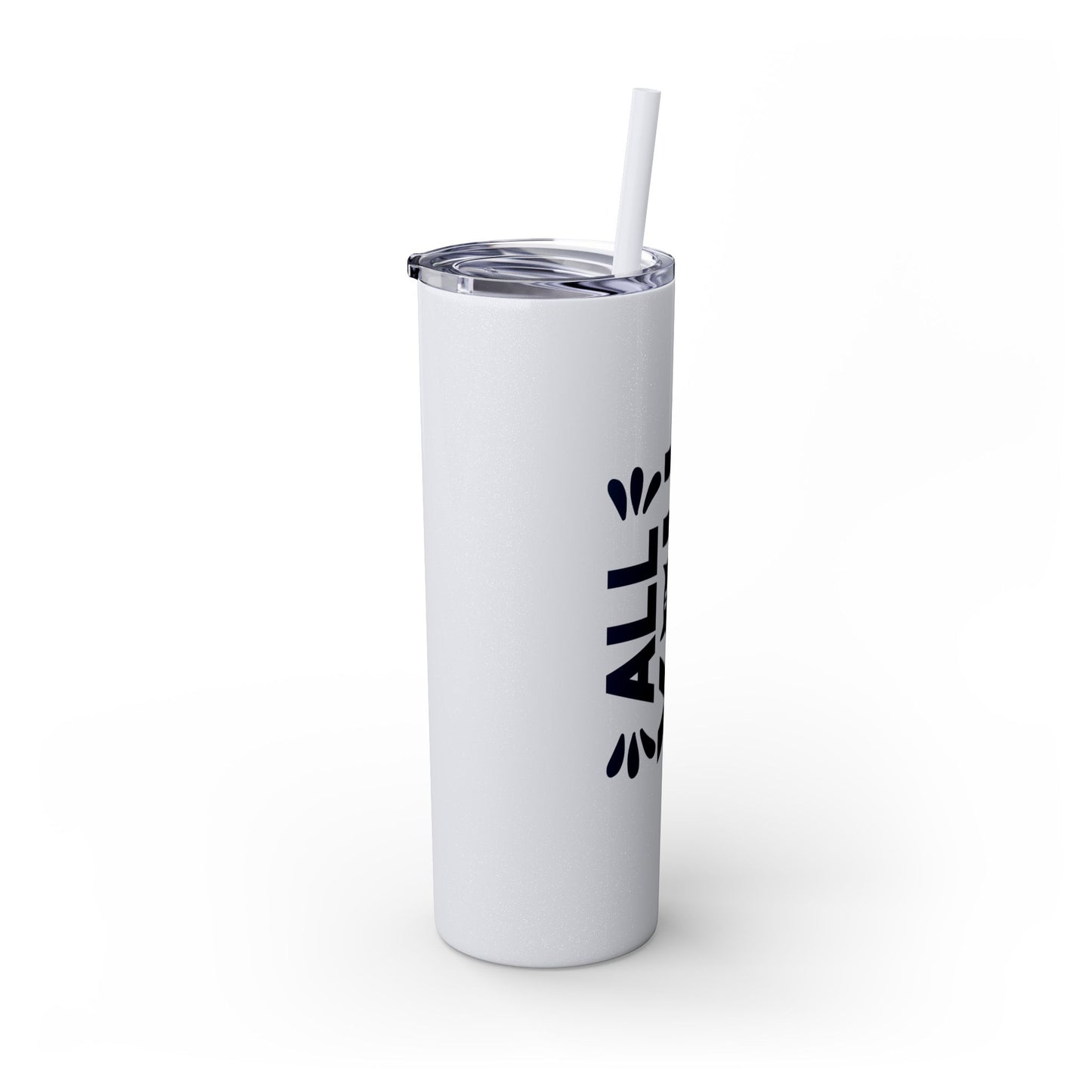 Skinny Tumbler with Straw, 20oz
