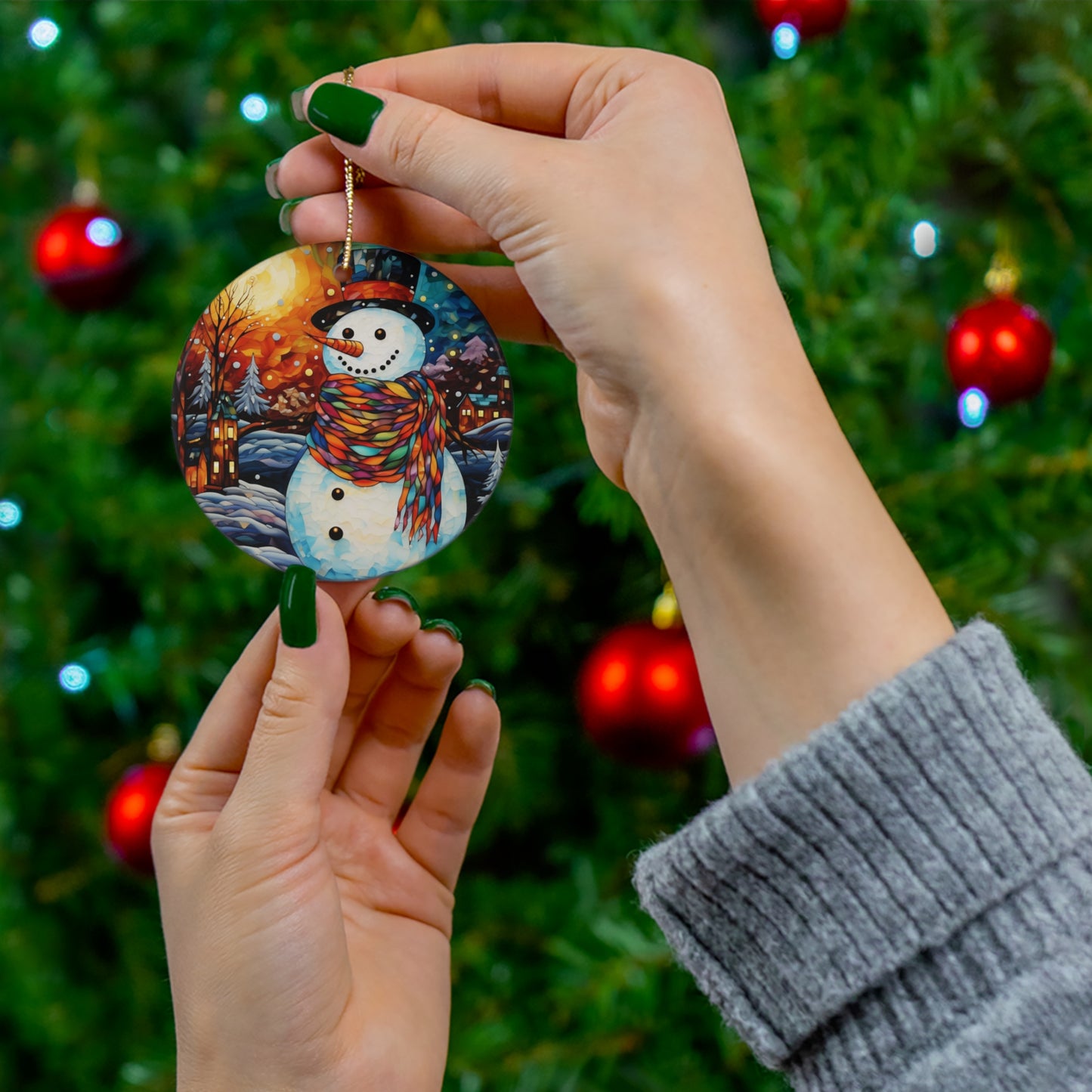 Ceramic Ornament, 1-Pack