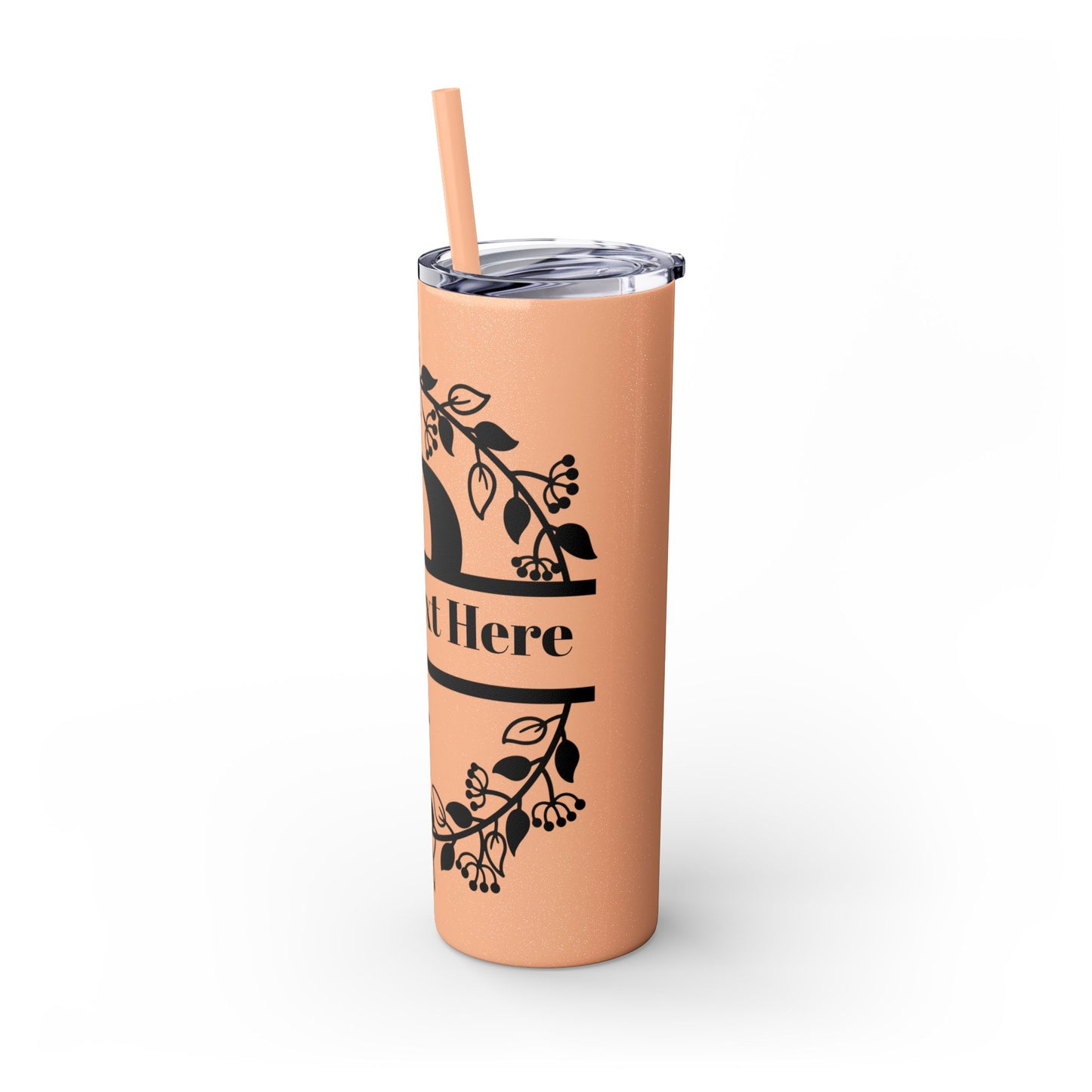 Skinny Tumbler with Straw, 20oz