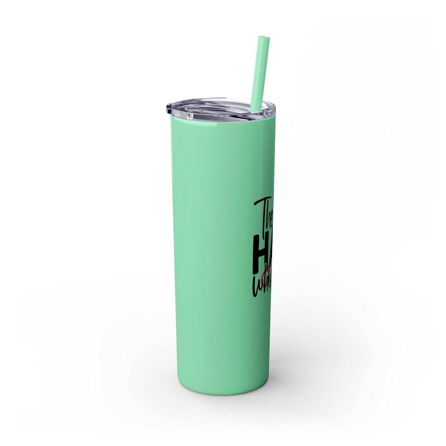 Skinny Tumbler with Straw, 20oz