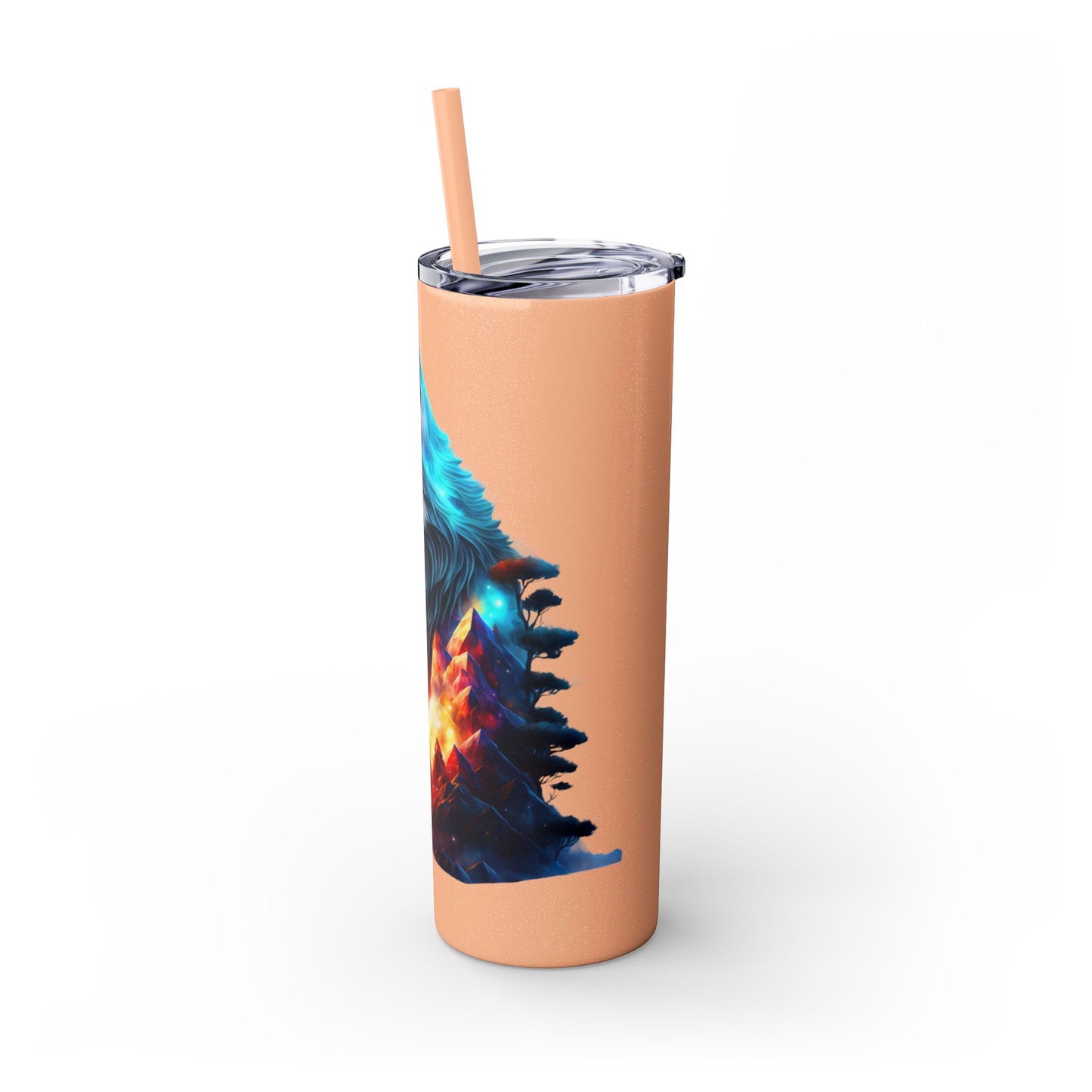 Skinny Tumbler with Straw, 20oz