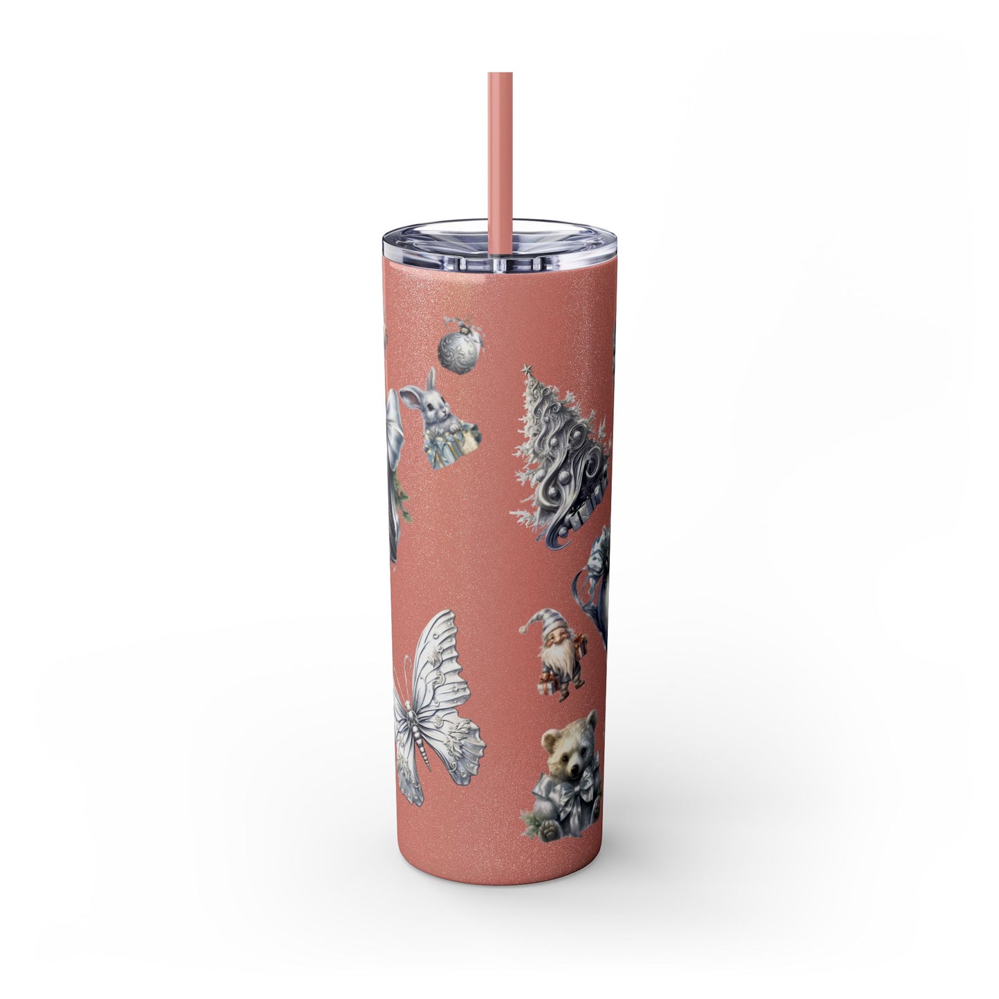 Skinny Tumbler with Straw, 20oz