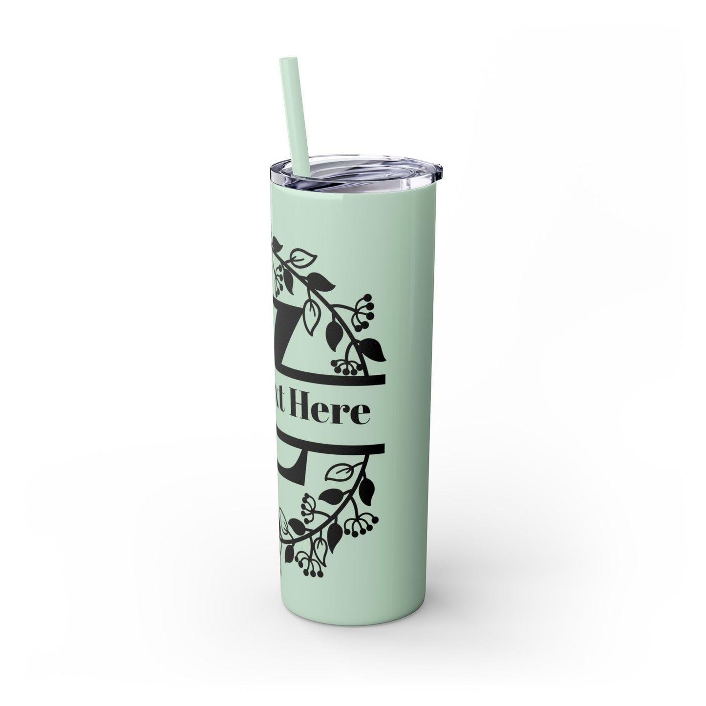 Skinny Tumbler with Straw, 20oz