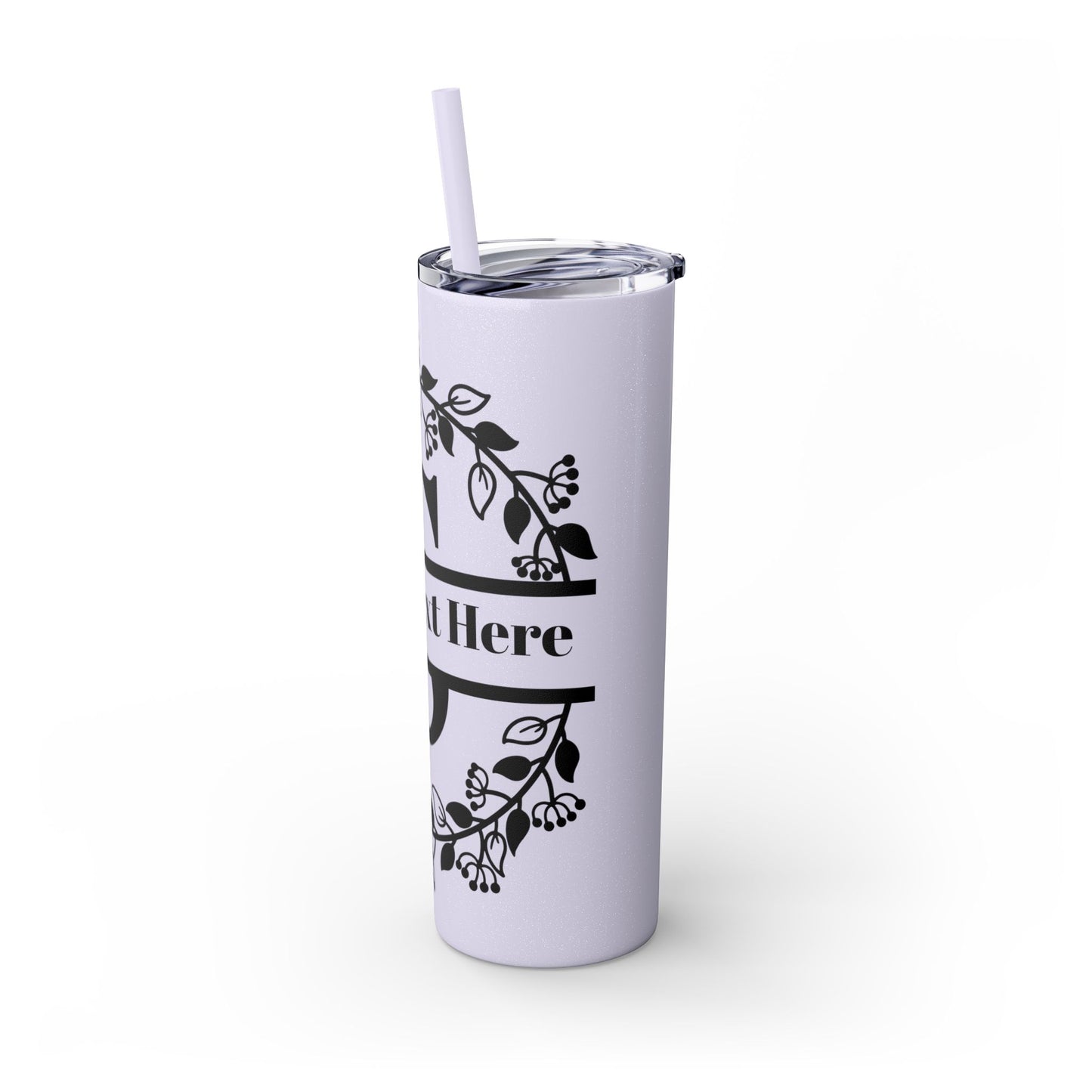 Skinny Tumbler with Straw, 20oz