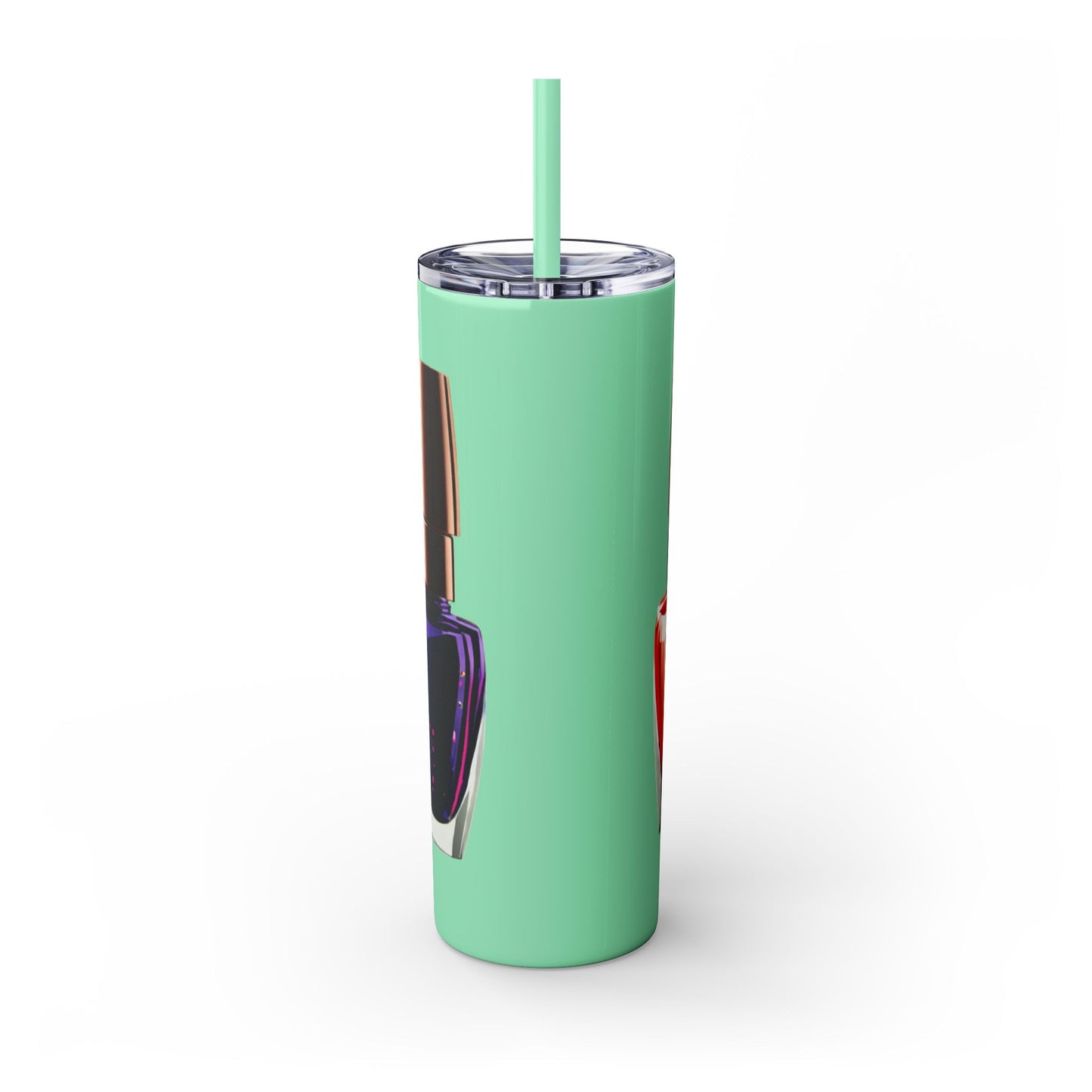 Skinny Tumbler with Straw, 20oz