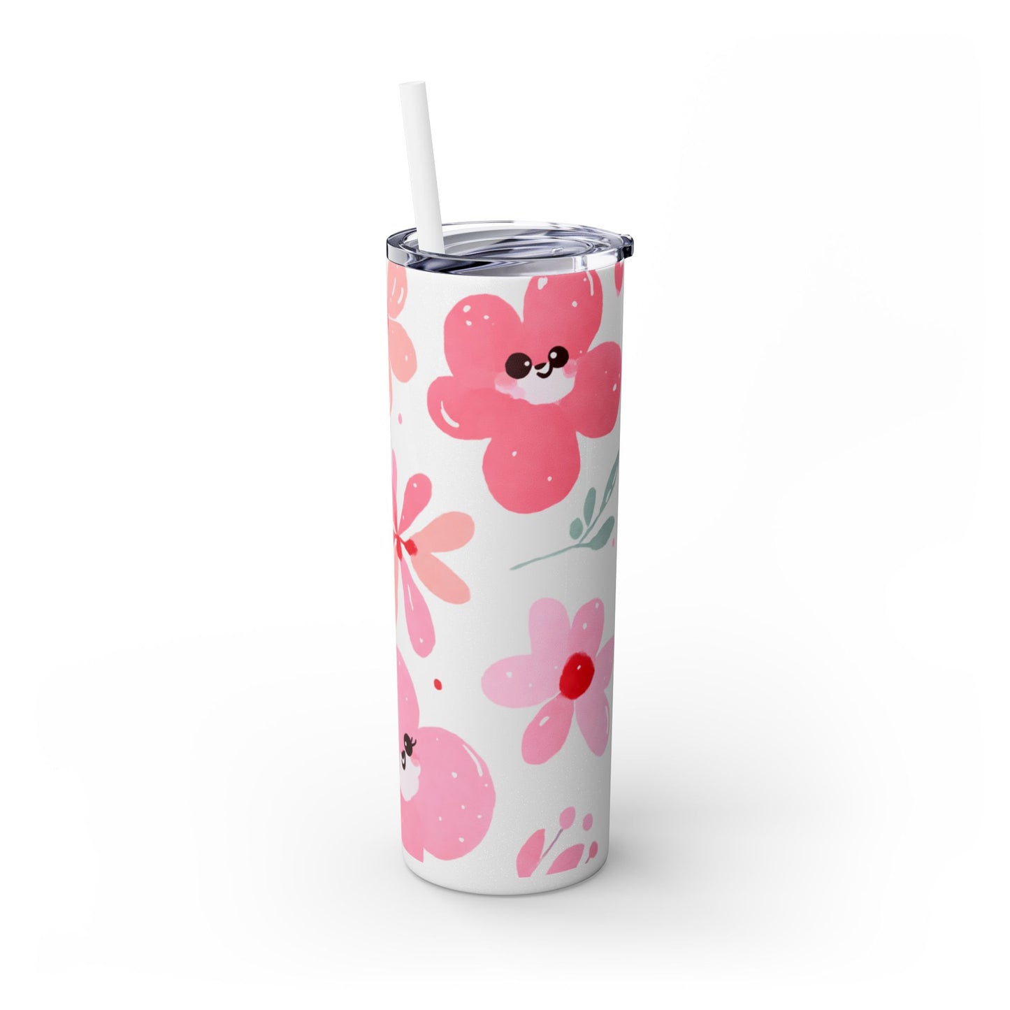 Skinny Tumbler with Straw, 20oz