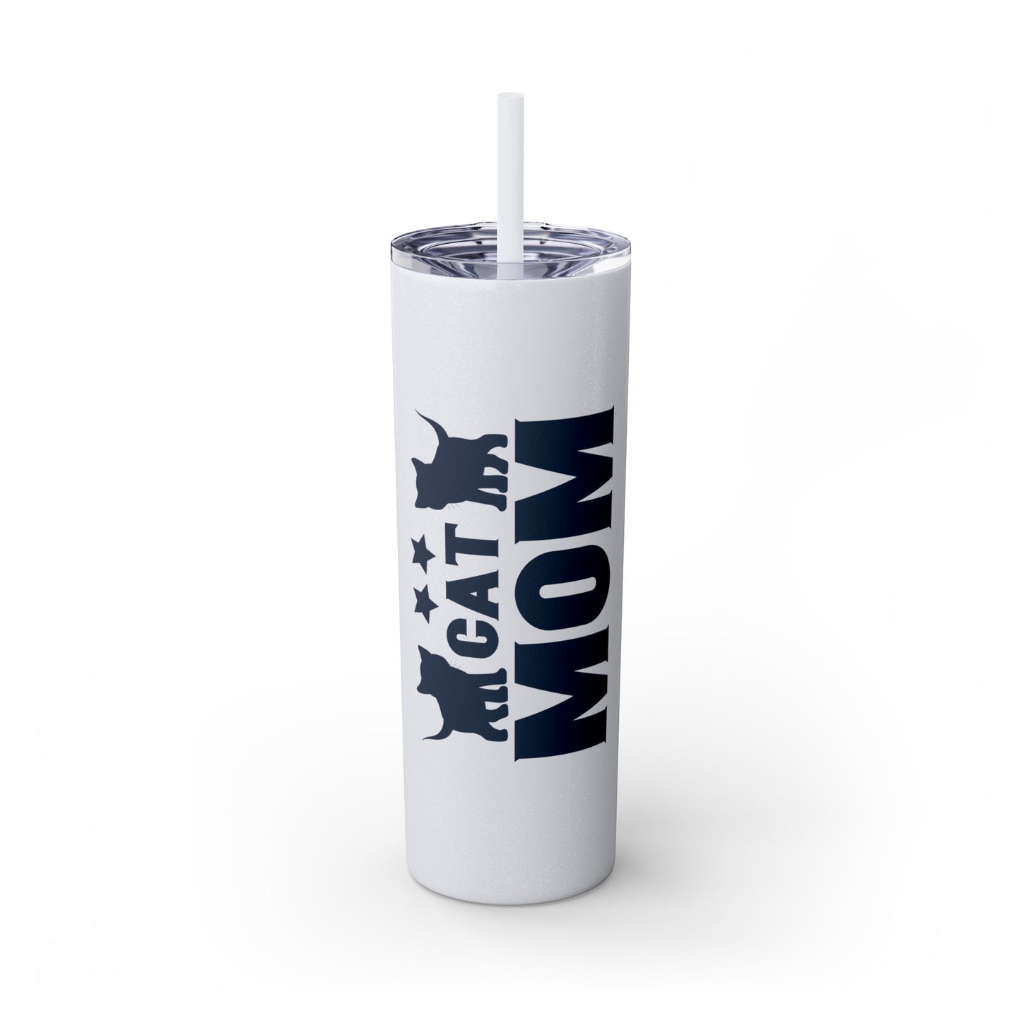 Skinny Tumbler with Straw, 20oz