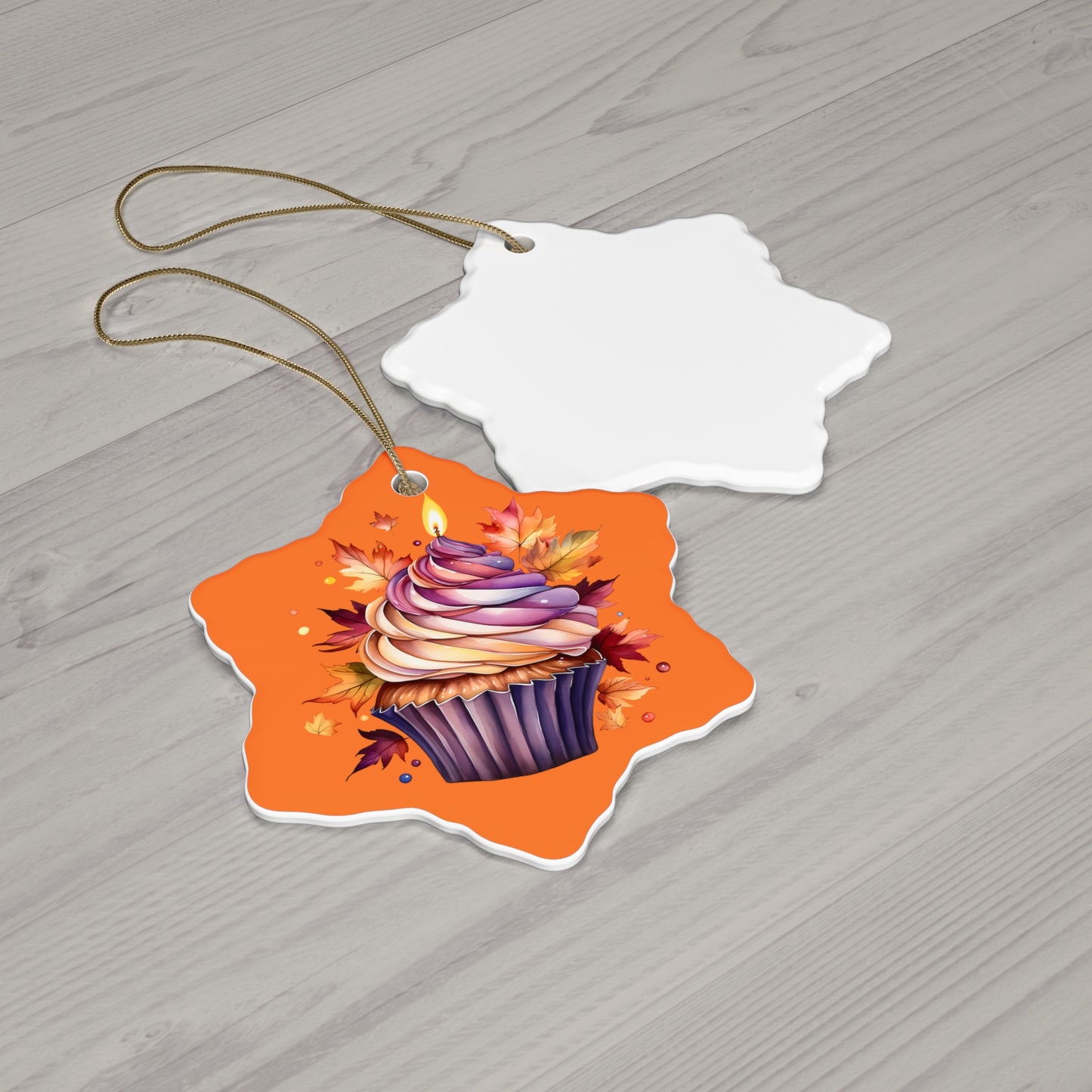 Ceramic Ornament, 4 Shapes