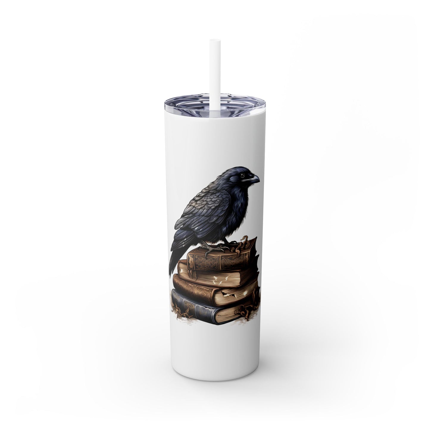 Skinny Tumbler with Straw, 20oz